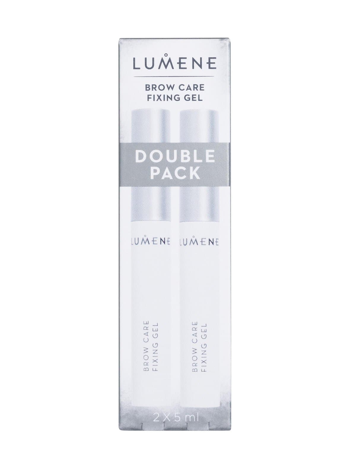 Brow care fixing gel double pack -kulmien muotoilugeeli, duo-pakkaus – Lumene