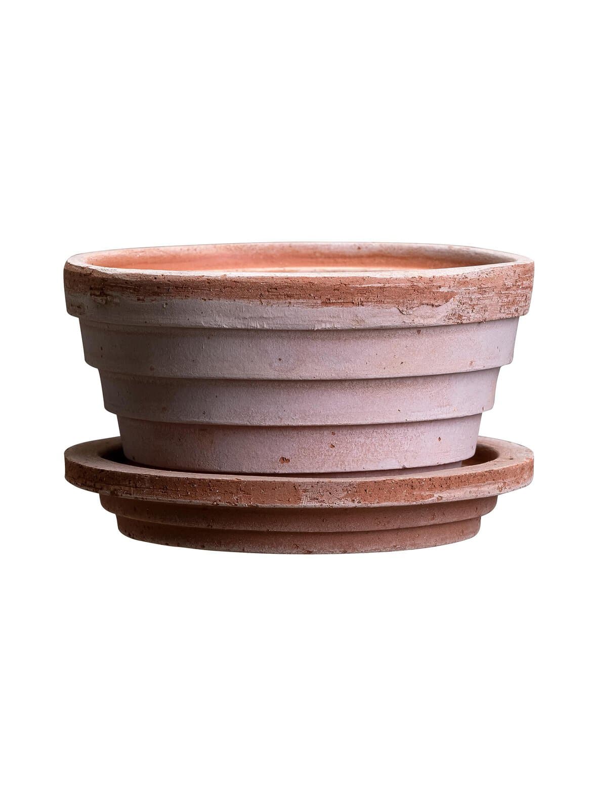 Planet raw rose -ruukku- ja aluslautanen 12 cm – Bergs Potter