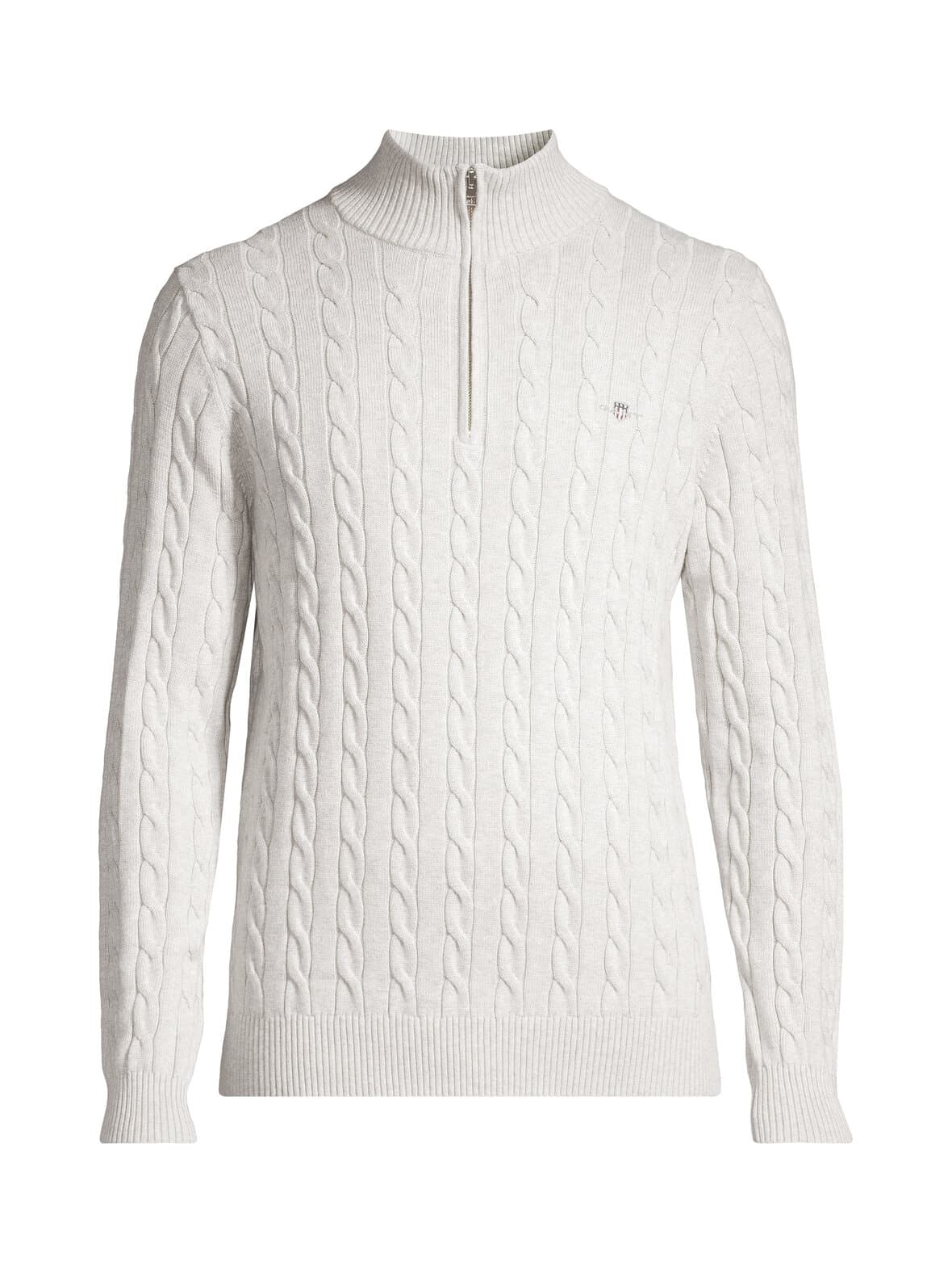 Cotton cable half zip -neulepaita – GANT