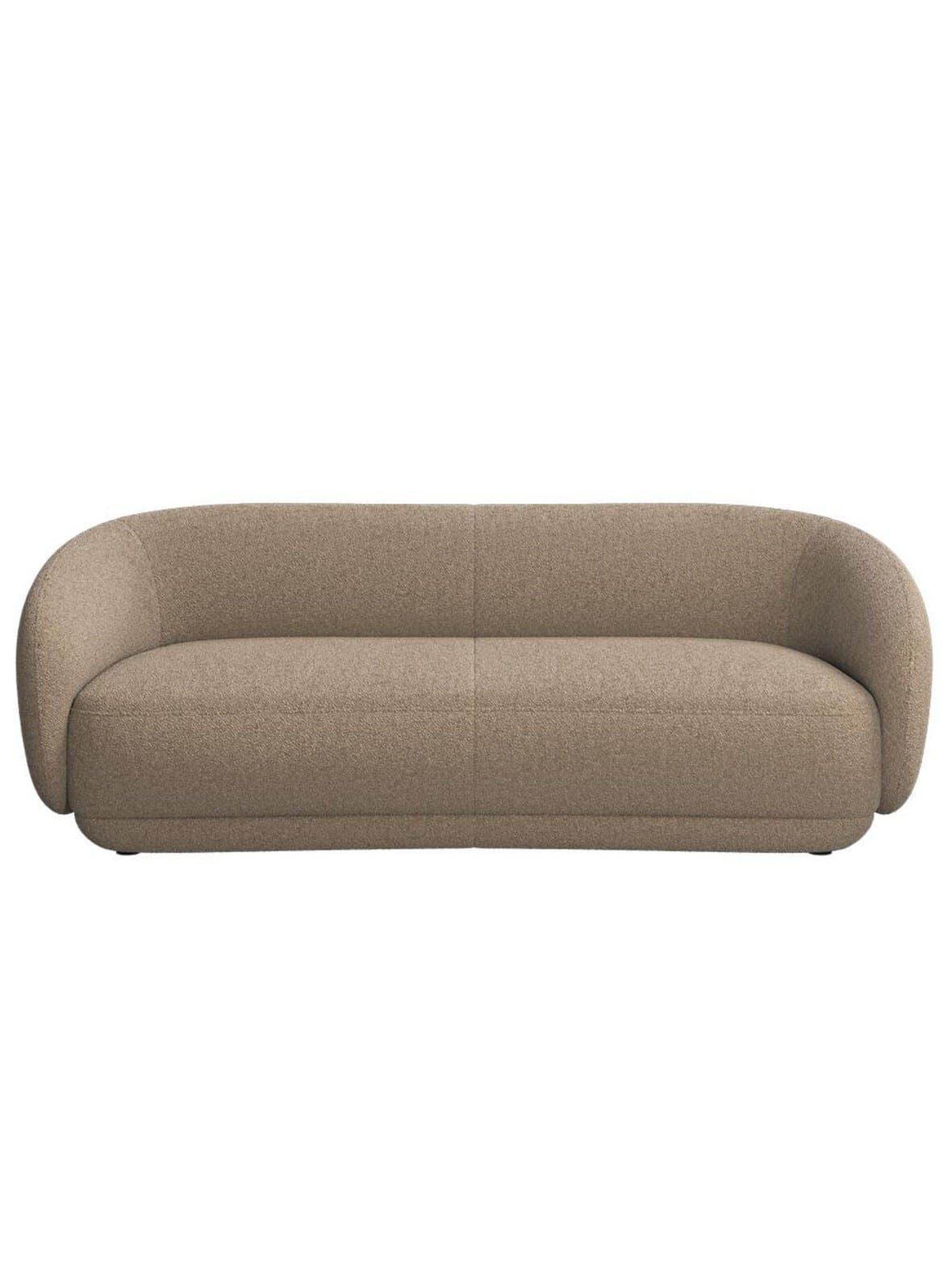 Bolzano-sohva lazio-kangas 3096 ruskea l 184 cm – BoConcept