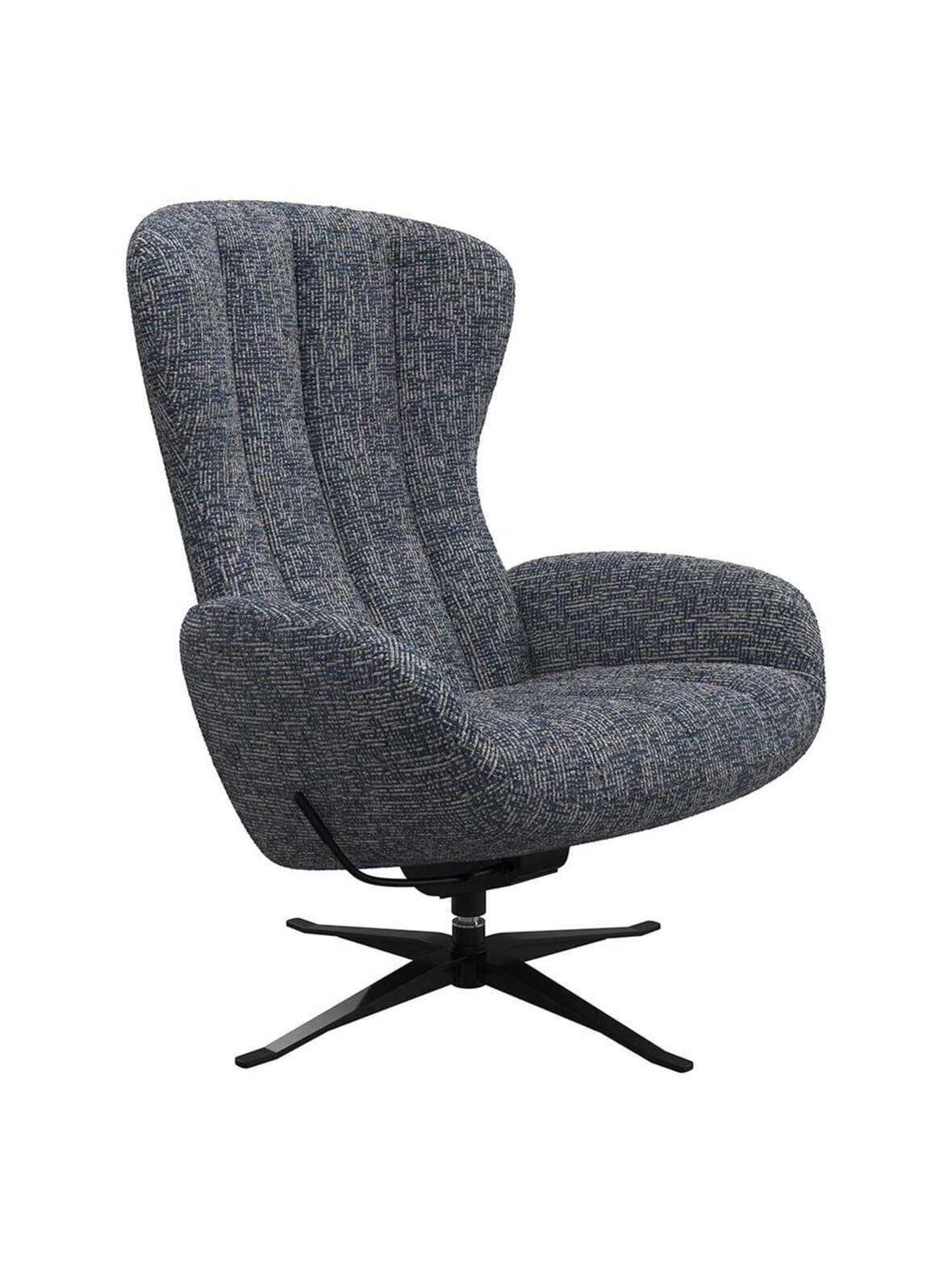 Tilburg-nojatuoli tuscany-kangas 3206 sininen – BoConcept