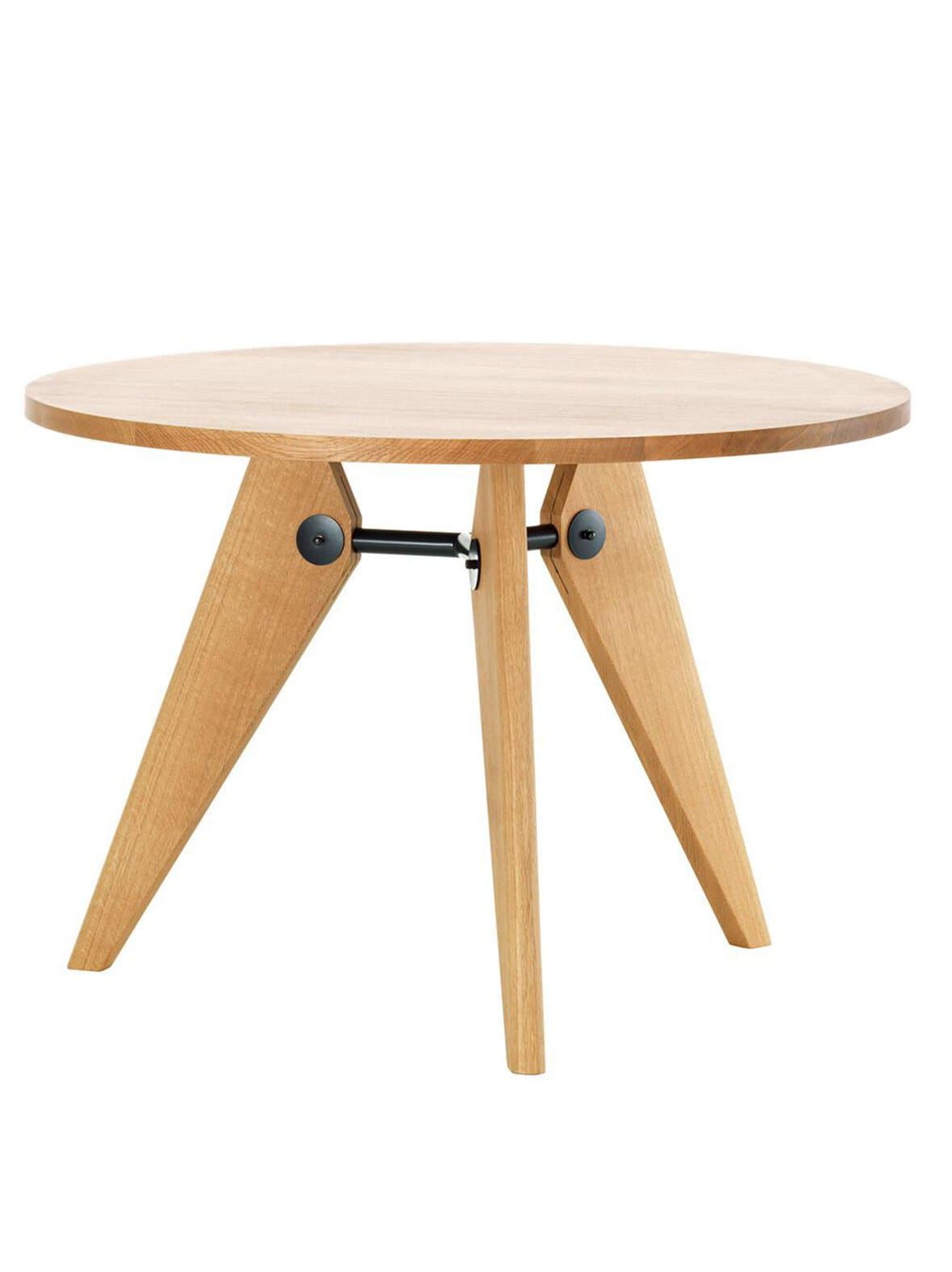 Guéridon-ruokapöytä tammi ∅ 90 cm – Vitra