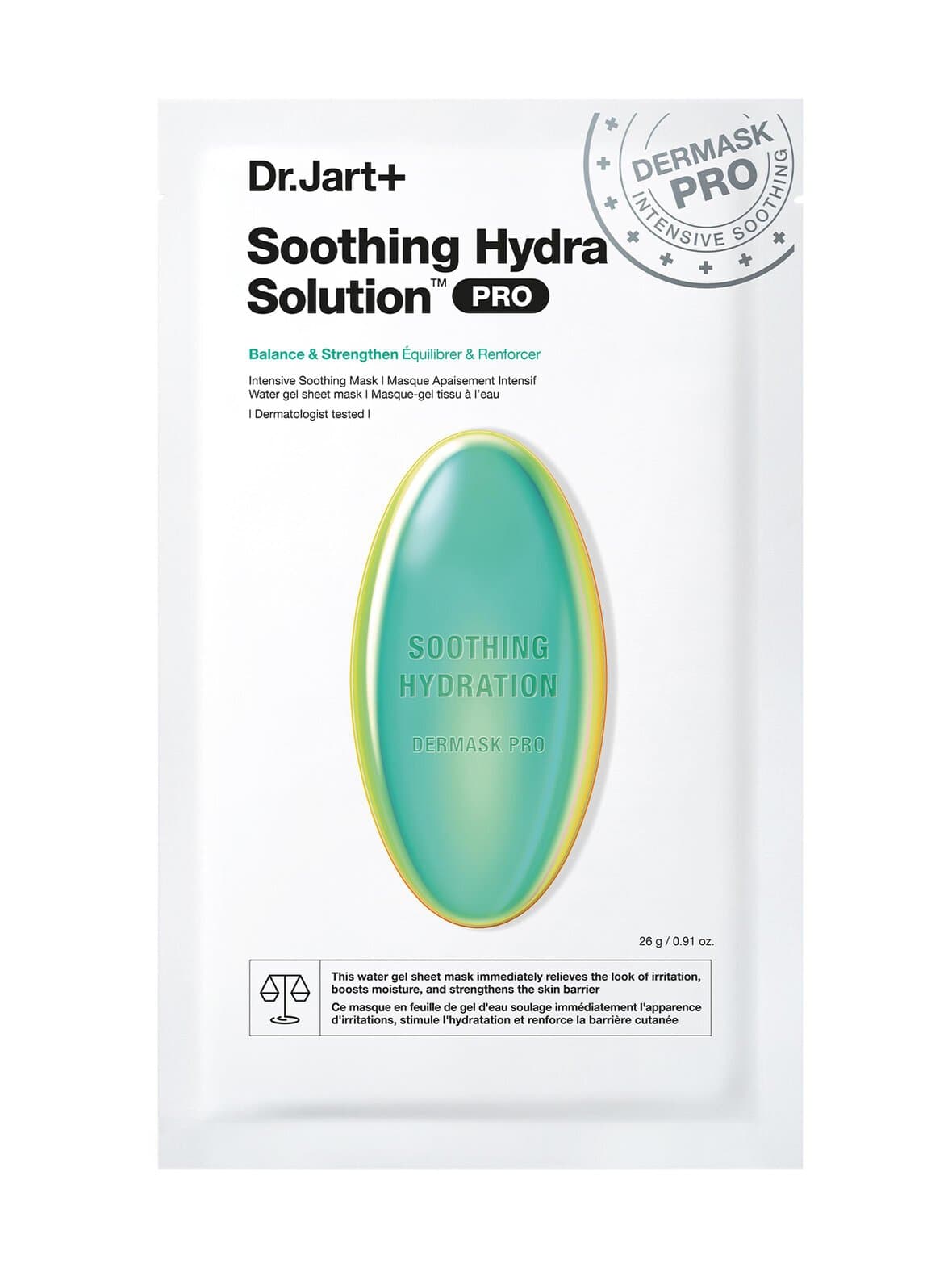 Dermask soothing hydra solution pro -kangasnaamio – Dr. Jart