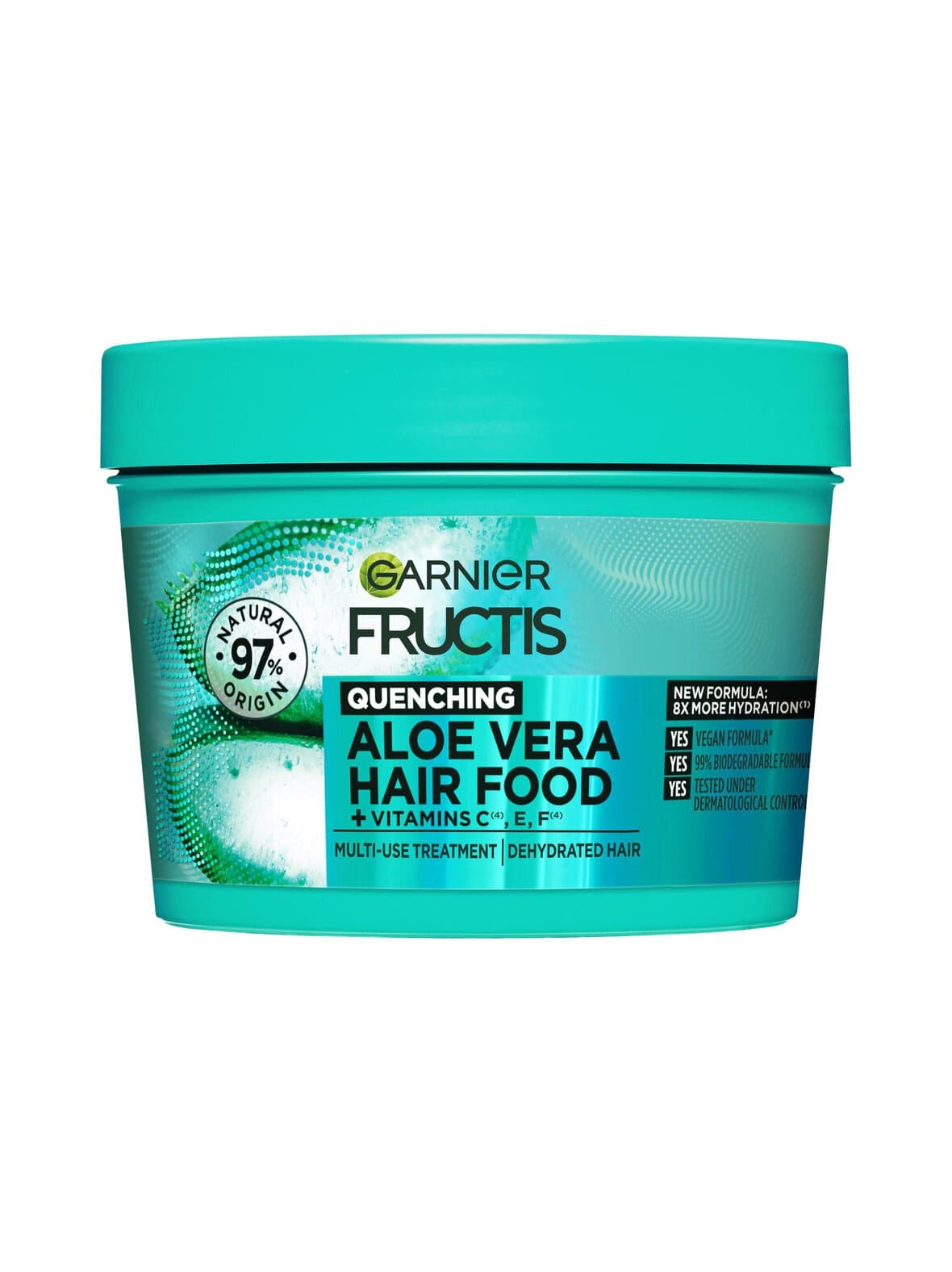 Fructis hair food aloe vera hair mask -hiusnaamio normaaleille hiuksille, 400ml – Garnier