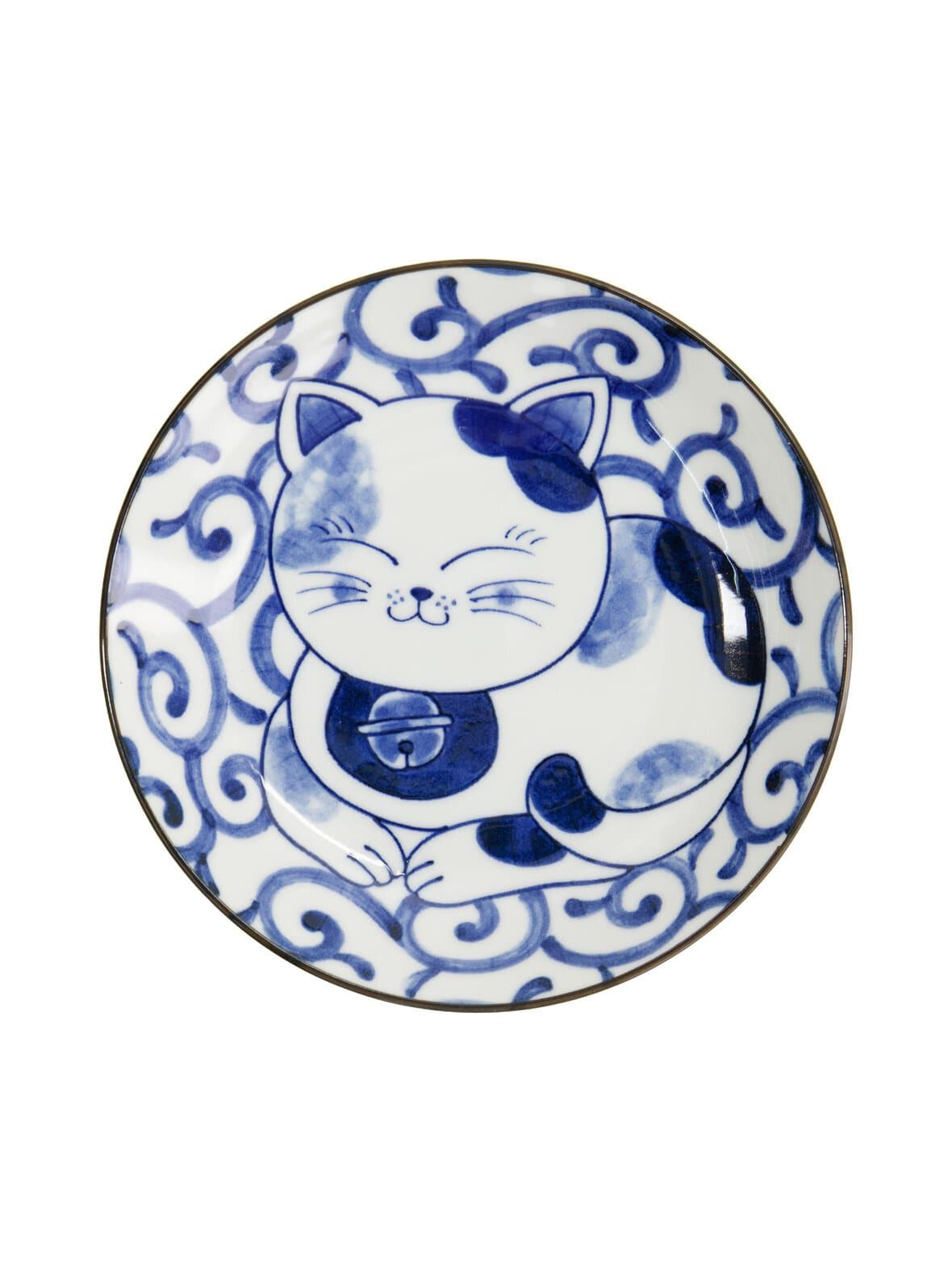 Kawaii neko - pyöreä lautanen – Tokyo Design Studio
