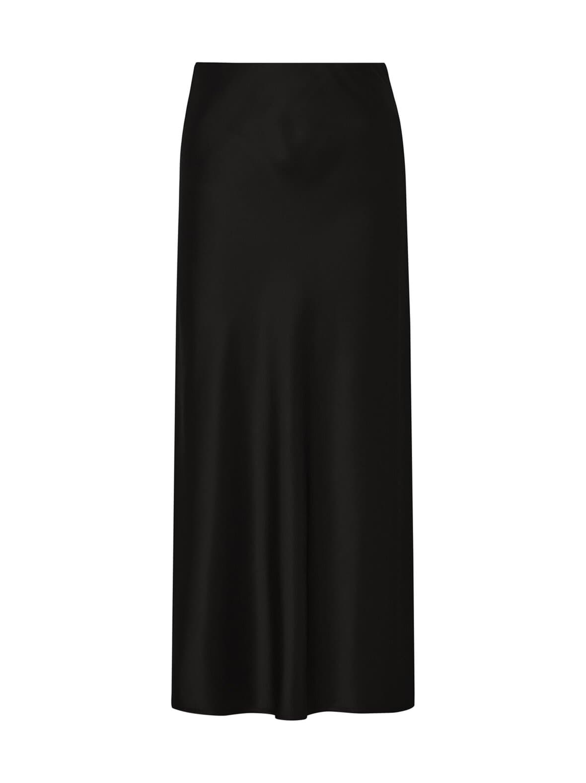 Aubree satin -midihame – Malina