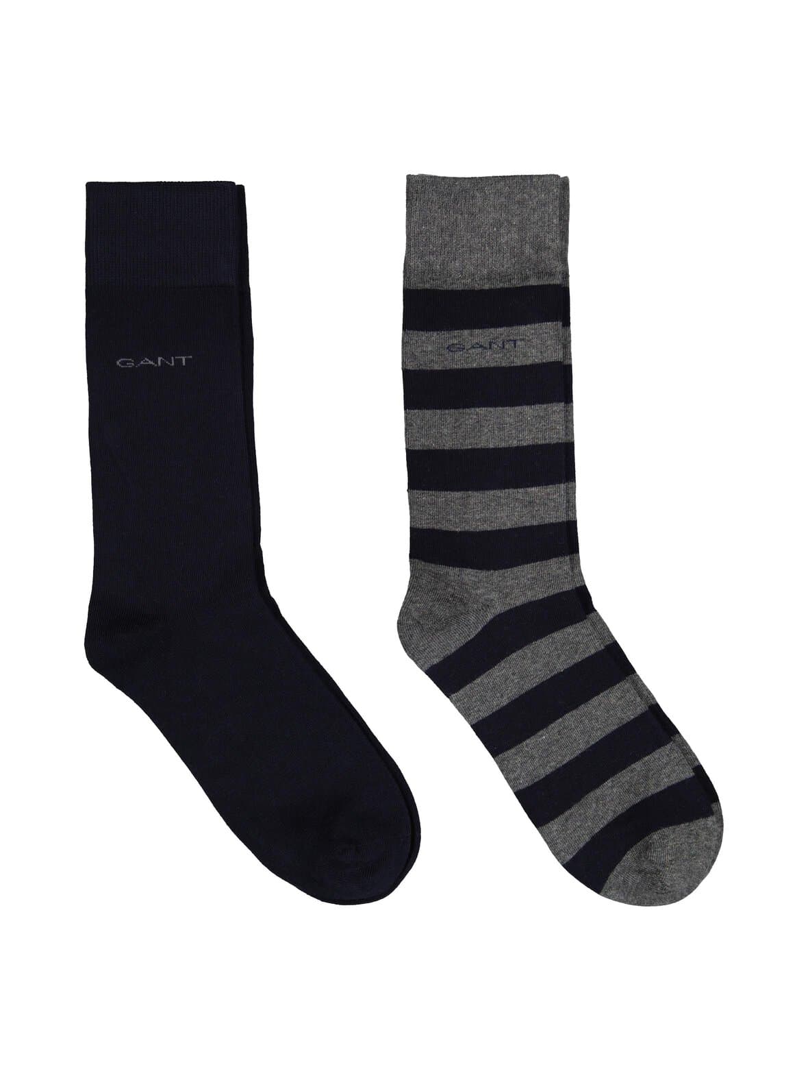 Barstripe and solid -sukat 2-pack – GANT