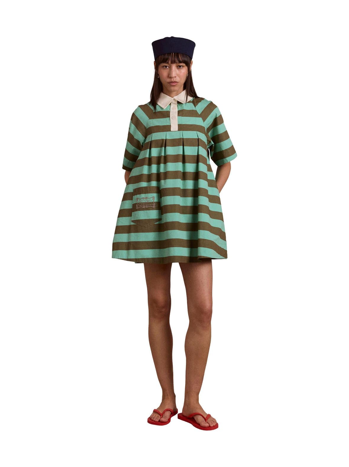 Maggie mini -pikeemekko – Damson Madder