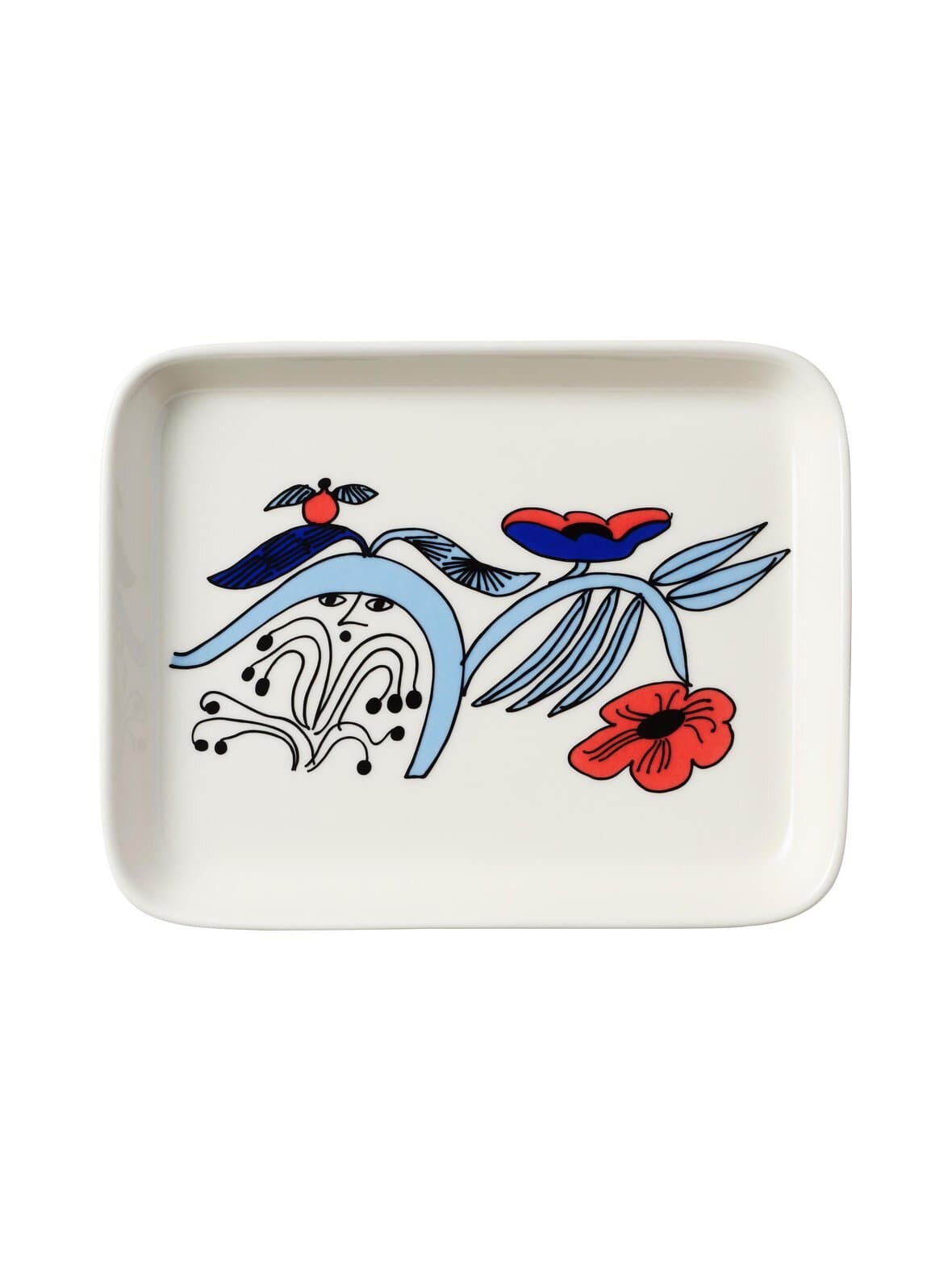 Puutarhurit-lautanen 15 x 19 cm – Arabia