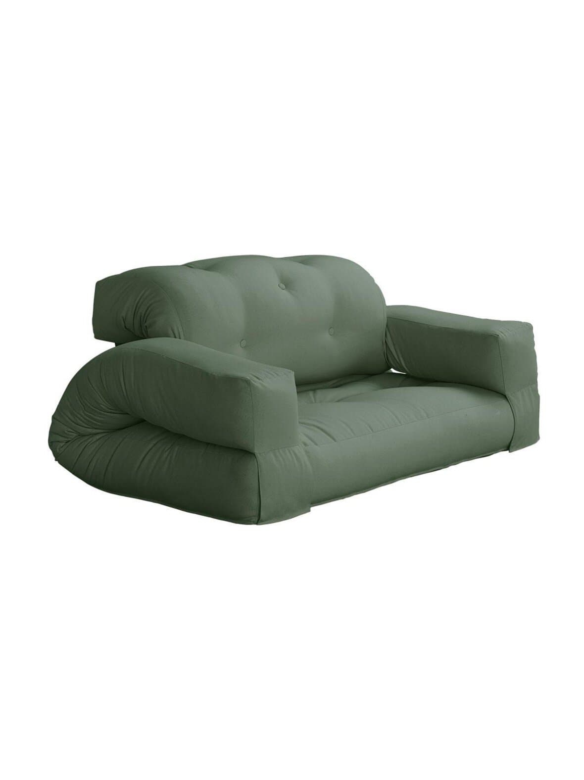 Hippo-futonsohva olive green – Karup