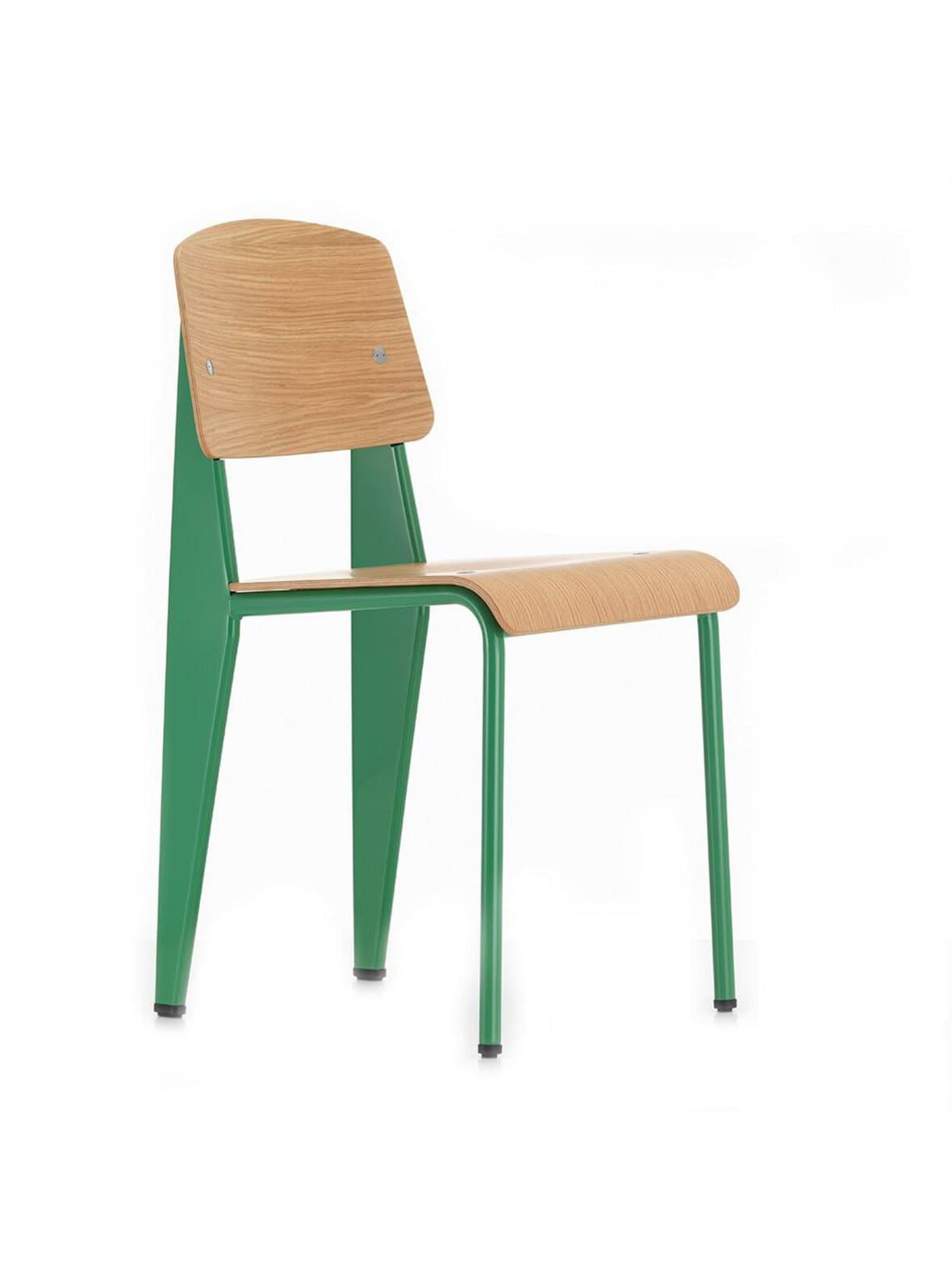 Standard-tuoli light oak / blé vert – Vitra