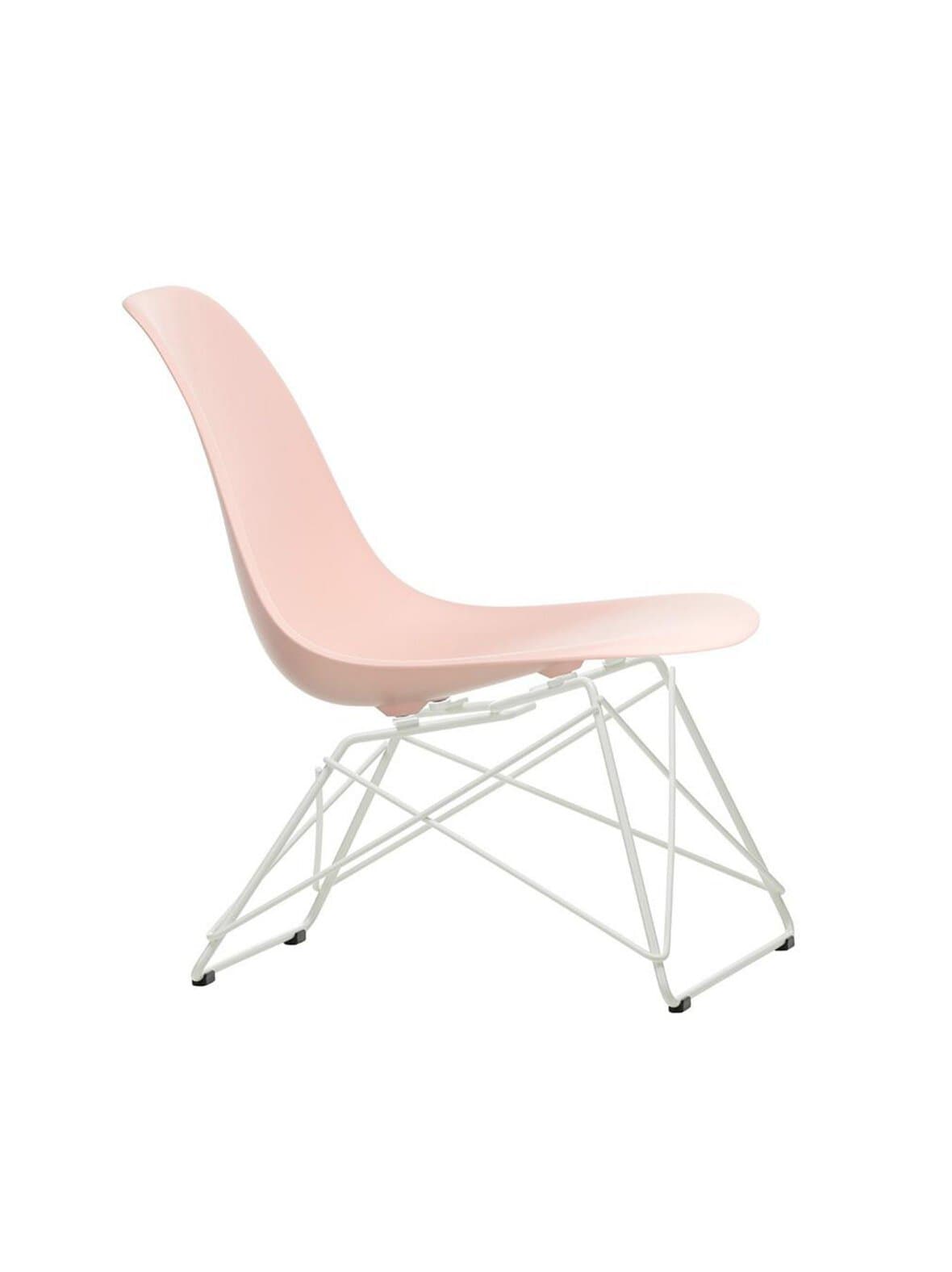 Eames lsr re -tuoli pale rose/valkoinen – Vitra