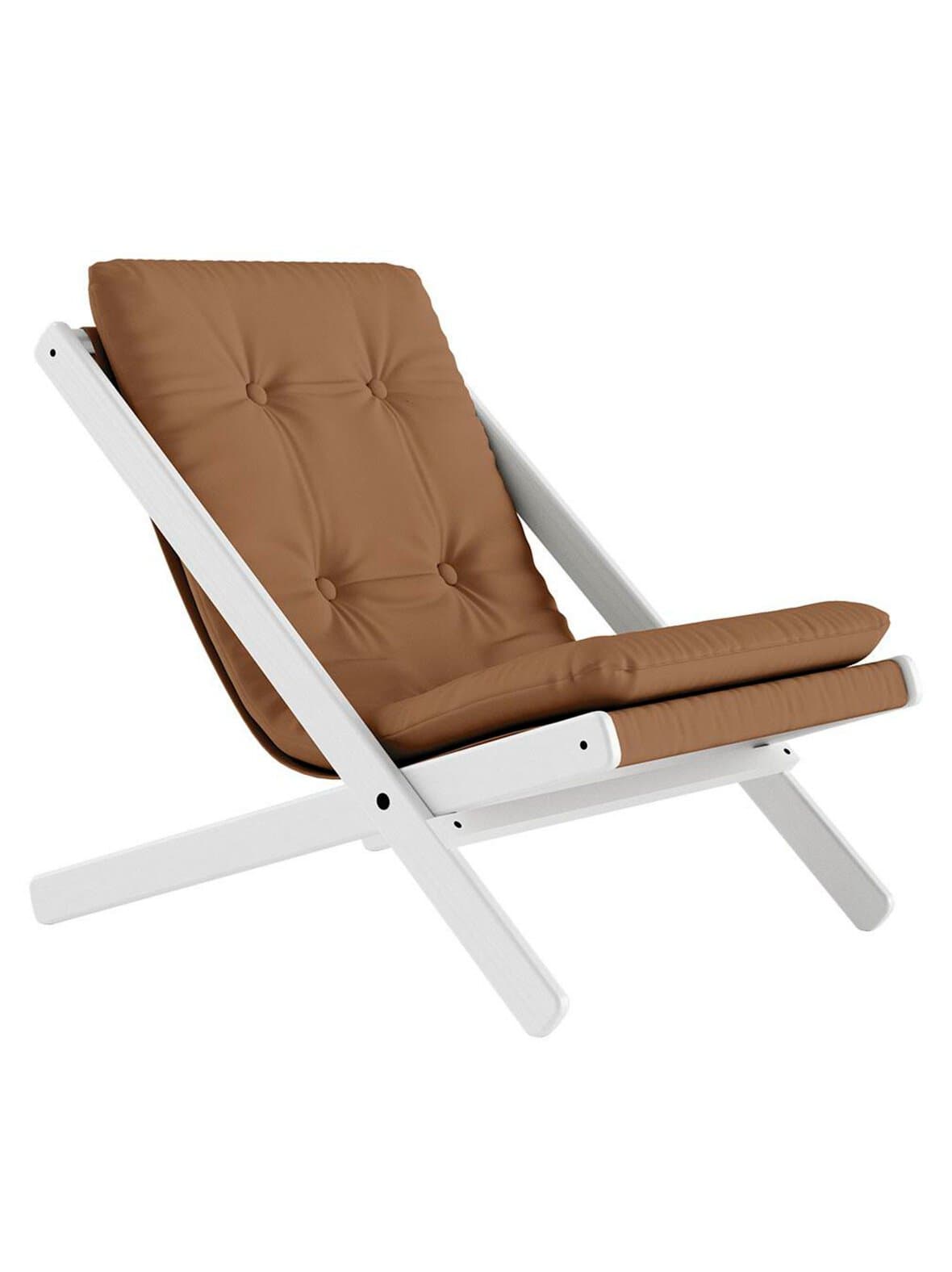 Boogie-nojatuoli mocca/white – Karup