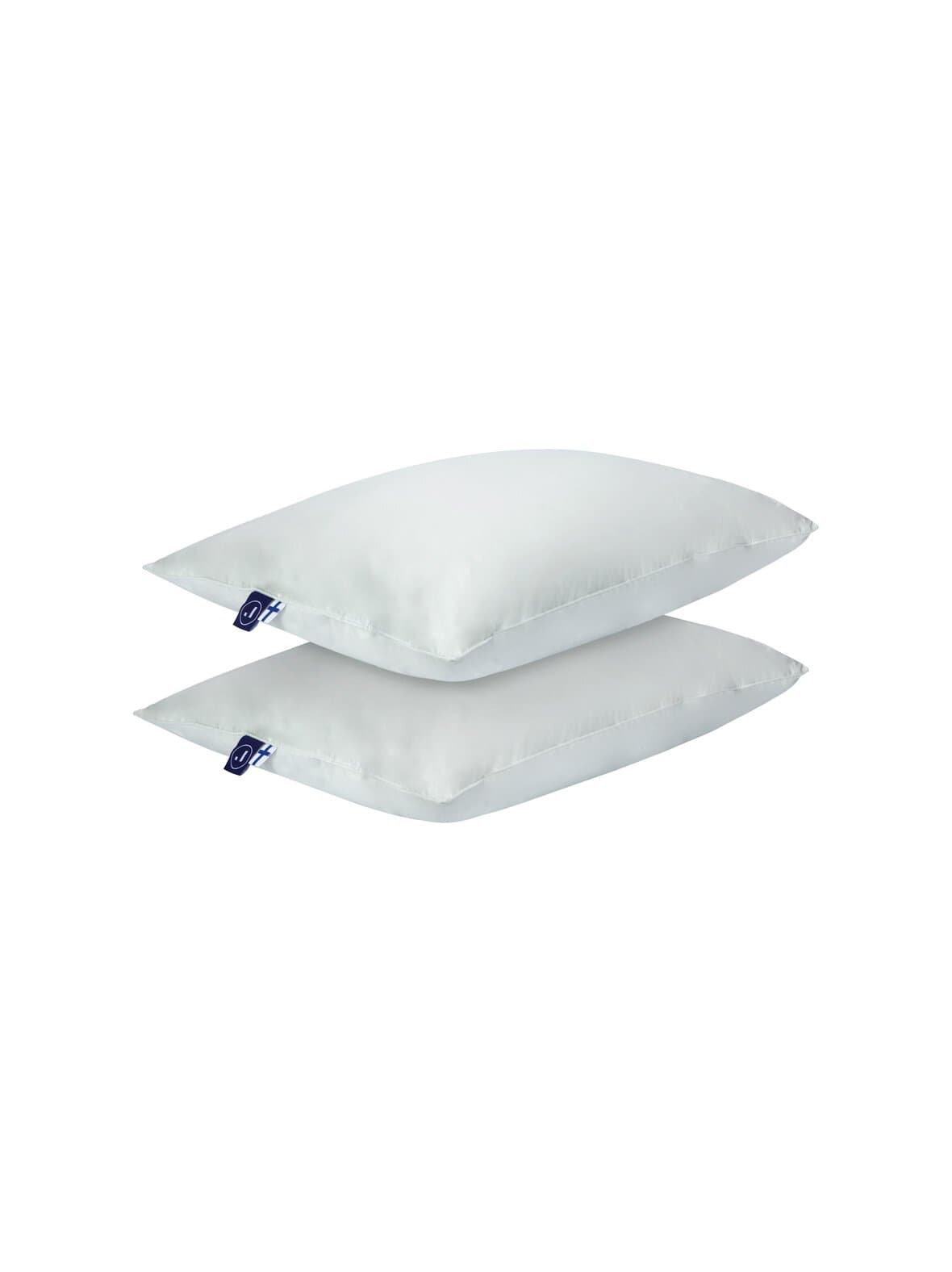 Kahden keskikorkean untuvatyynyn setti 50 x 60 cm, 60/40, 450 g, 2 kpl – Joutsen