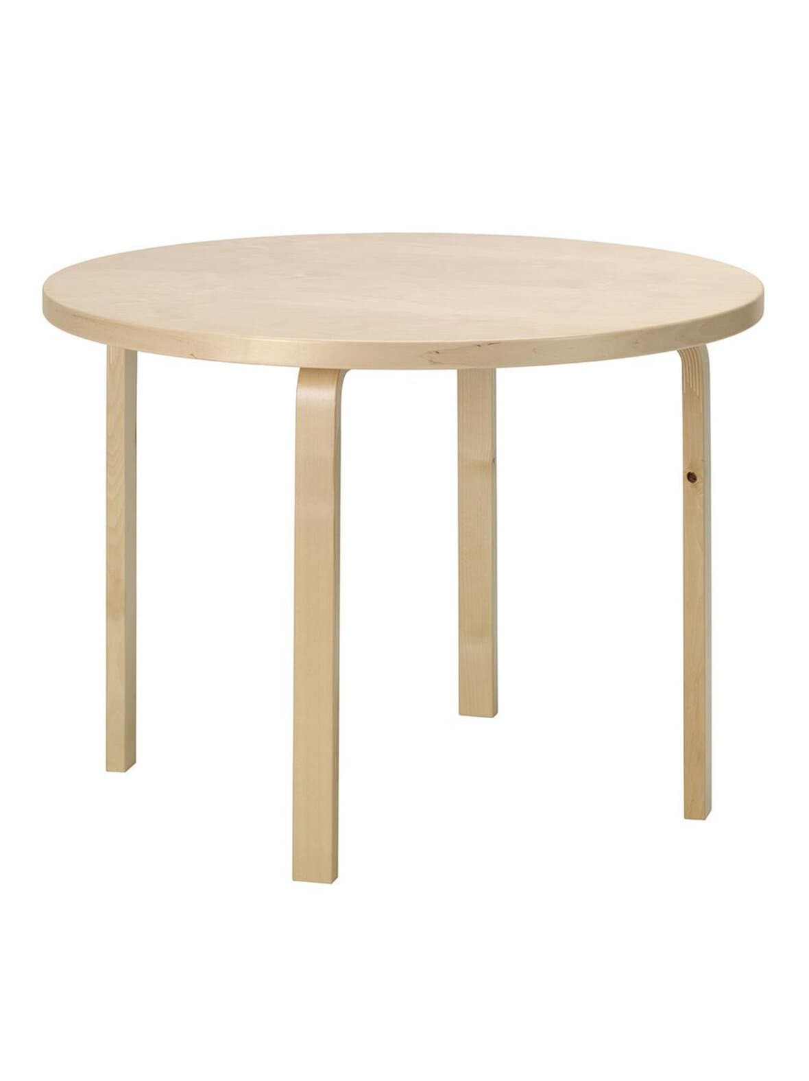 Pöytä 90a villikoivu ⌀ 100 cm – Artek