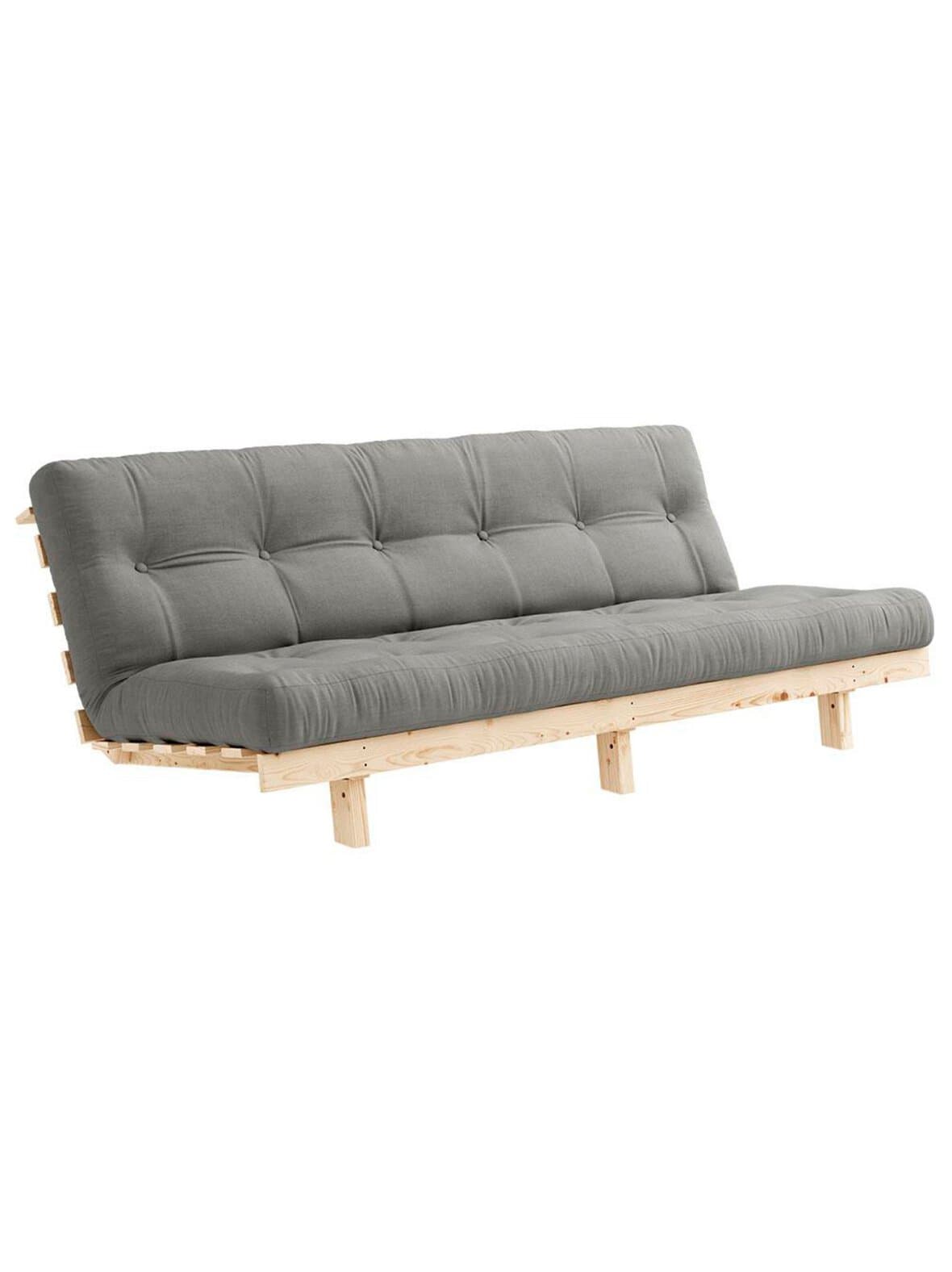 Lean-futonsohva grey / mänty l 200 cm – Karup
