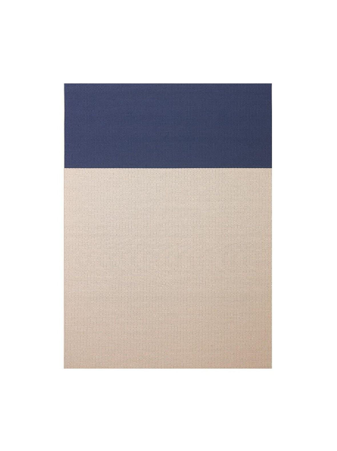 Beach-matto stone/intensive blue 170 x 240 cm – Woodnotes