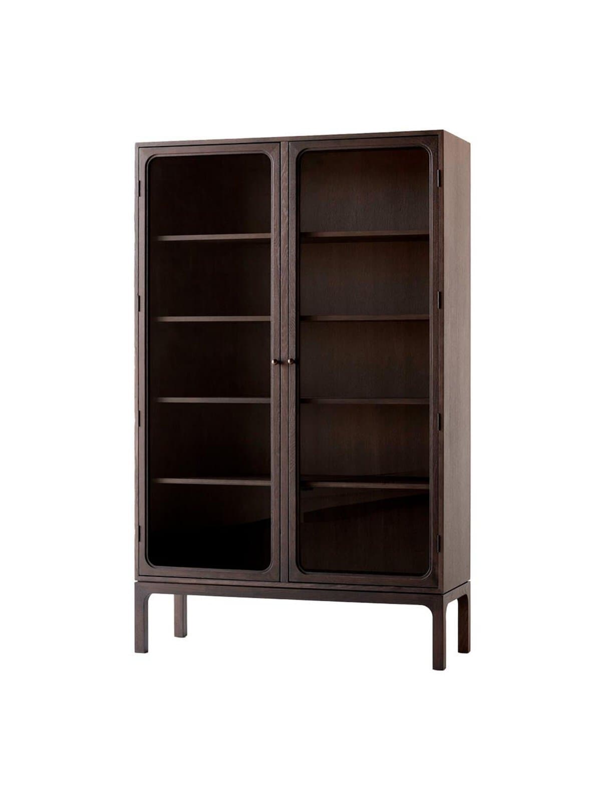 Trace double sc88 -vitriinikaappi tumma tammi – &Tradition