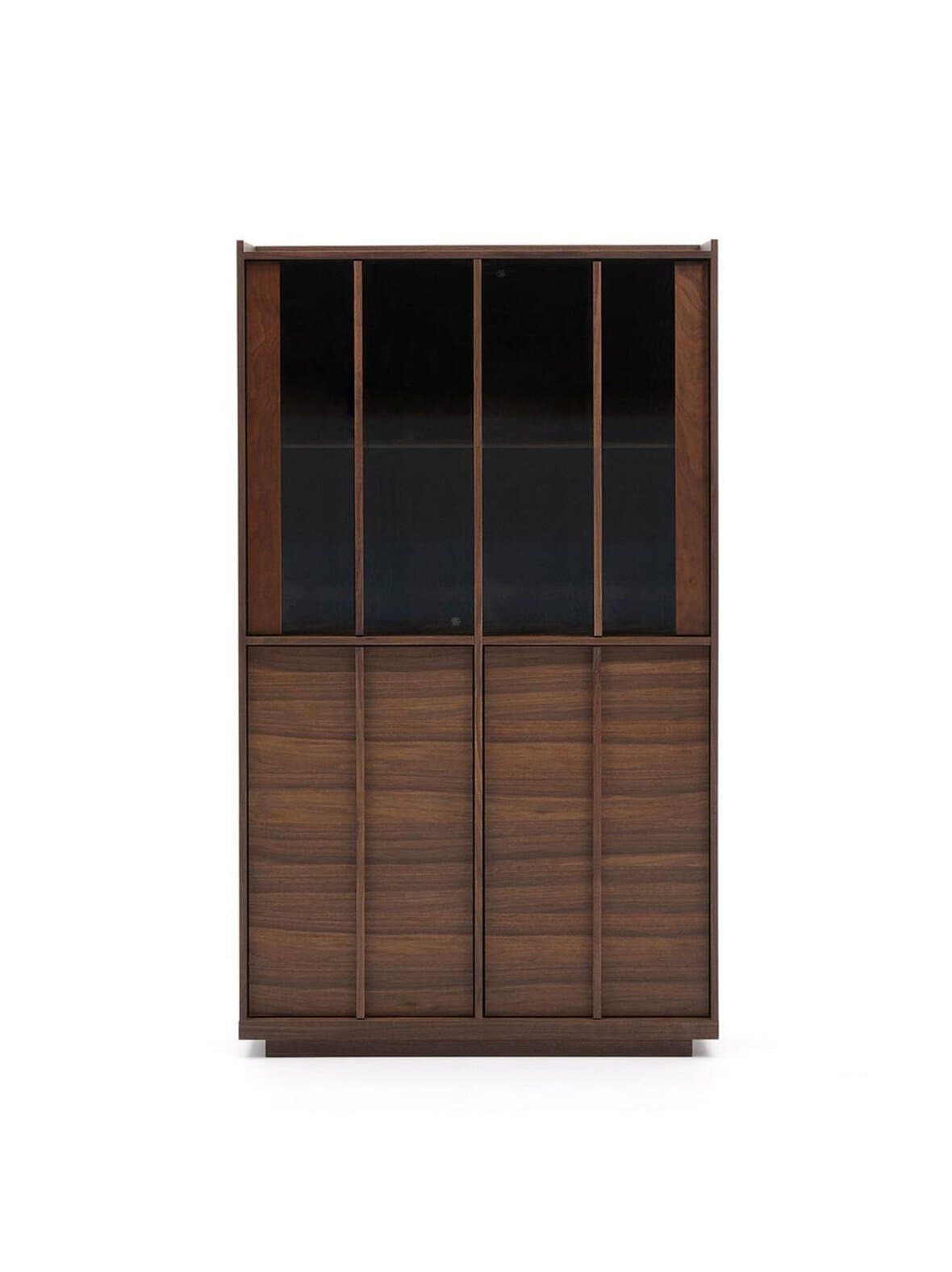 Onix-vitriini tumma pähkinä 101 x 170 cm – Kave Home