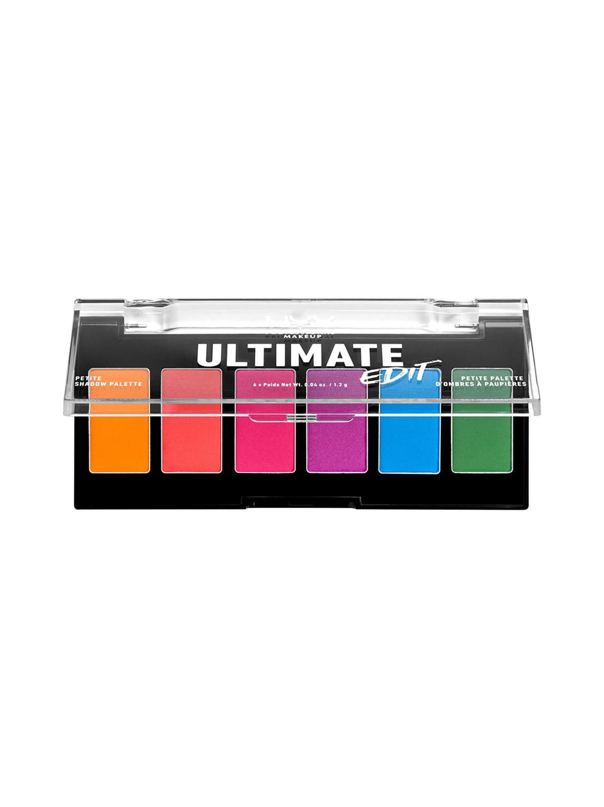 Ultimate edit petite shadow palette -luomiväripaletti 7,2 g – NYX Professional Makeup