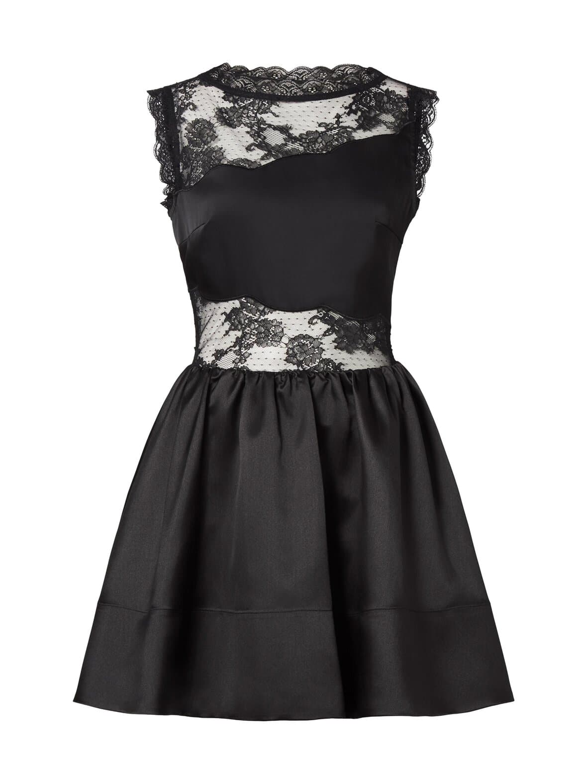 Rosy lace -minimekko – Malina