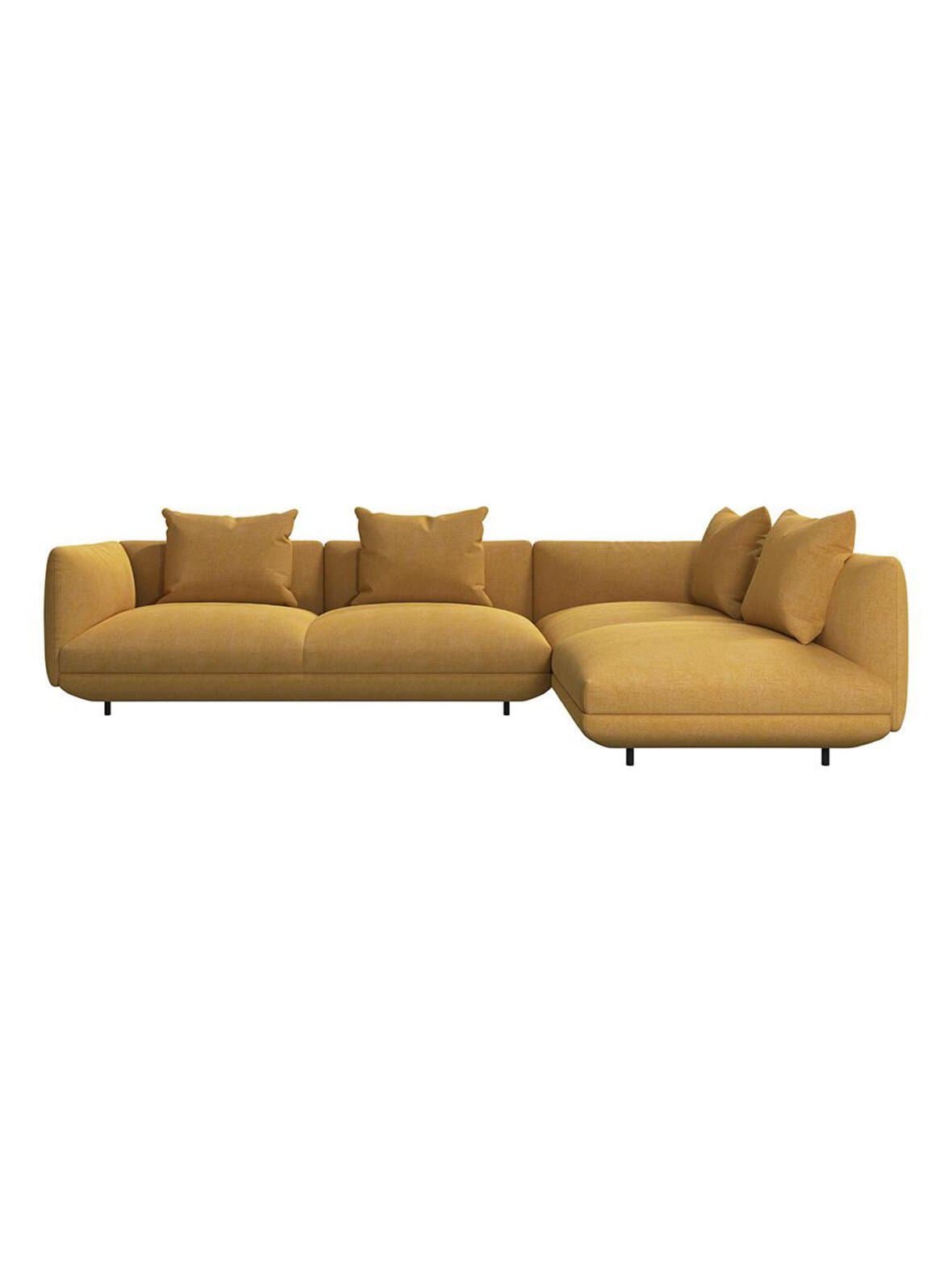 Salamanca-kulmasohva tomelilla-kangas 3143 keltainen l 328 cm – BoConcept