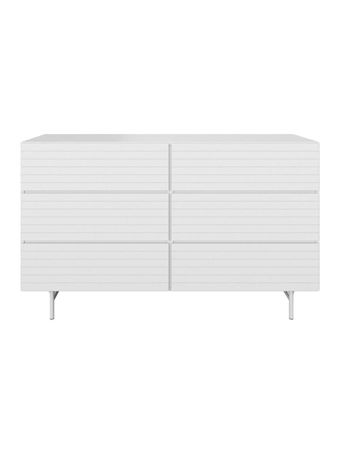 Lugano-lipasto valkoinen 154 x 93 cm – BoConcept