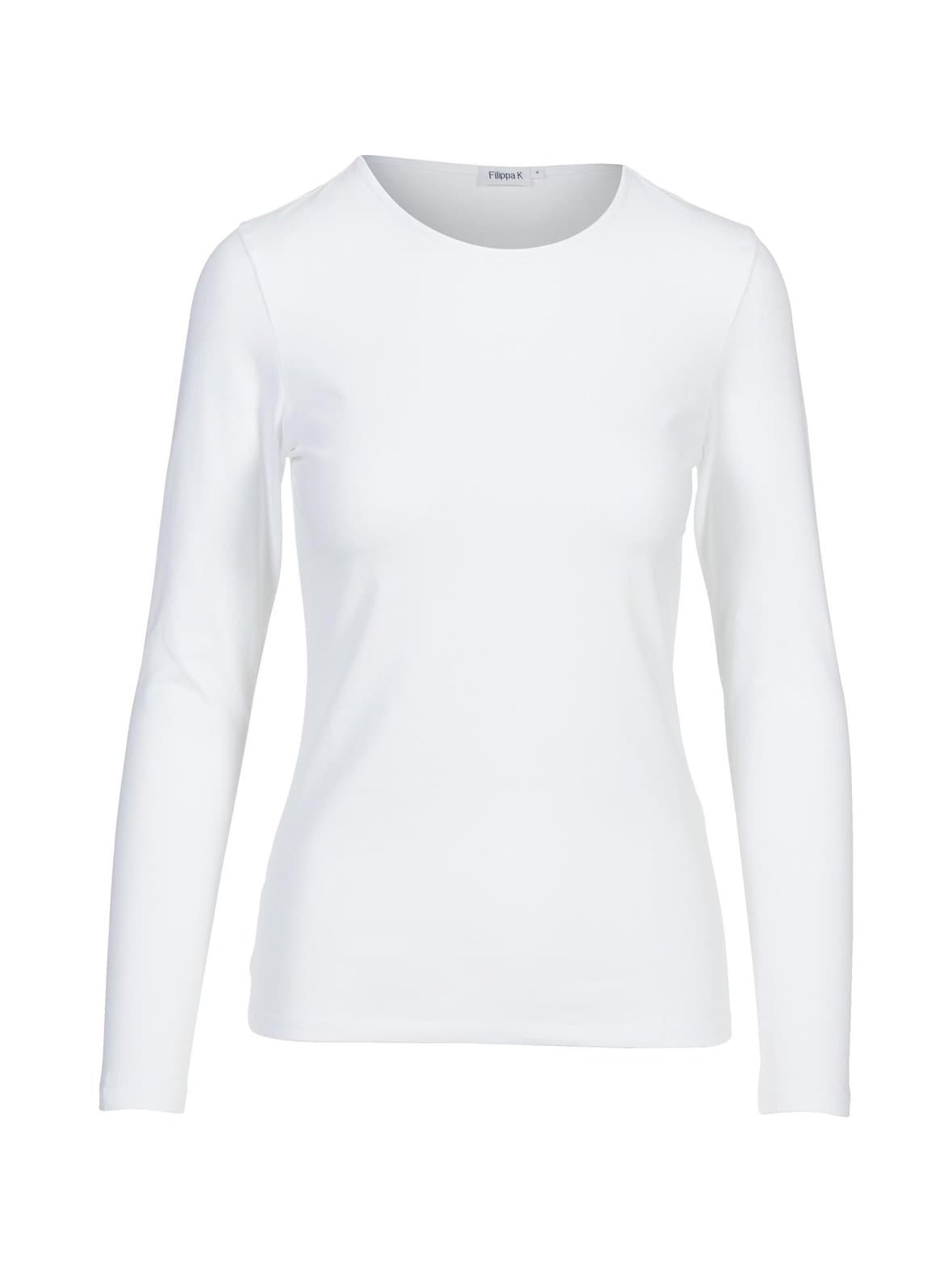 Cotton stretch long sleeve -paita – Filippa K