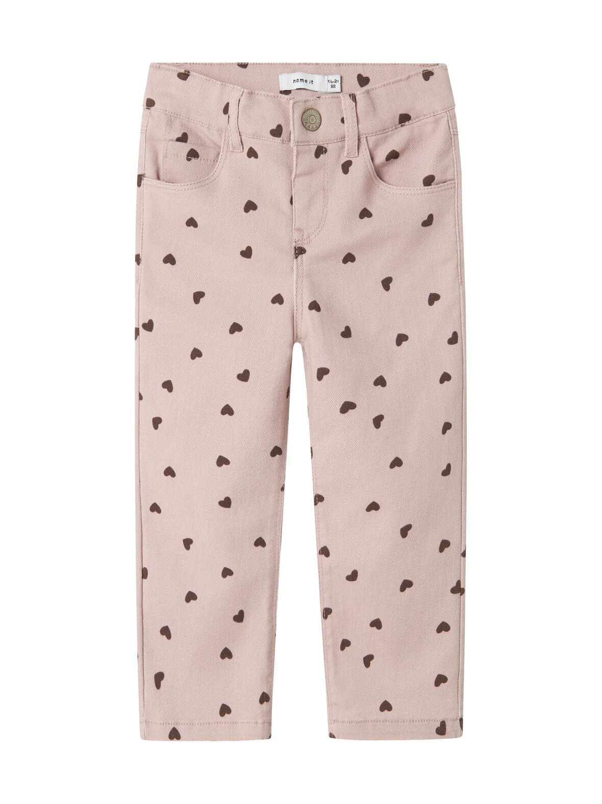 Nmfrose twill -suoralahkeiset housut – NAME IT