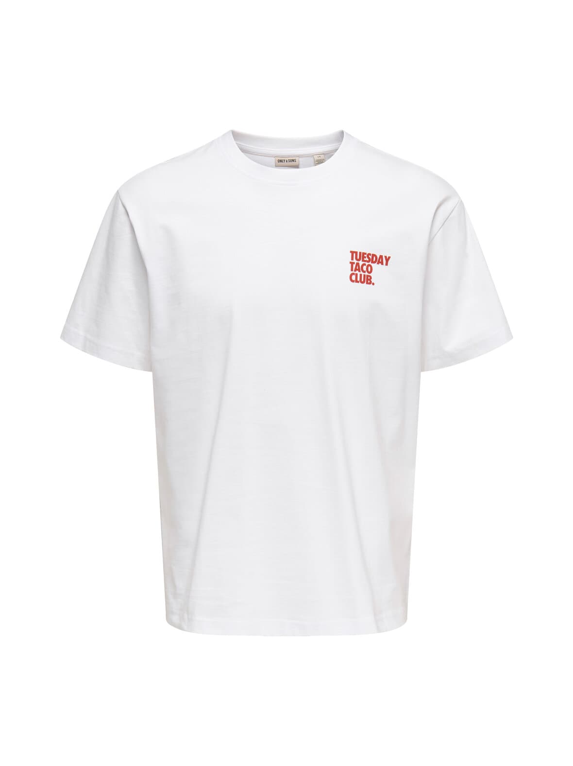 Onsfred life foodie relax t-paita – ONLY & SONS