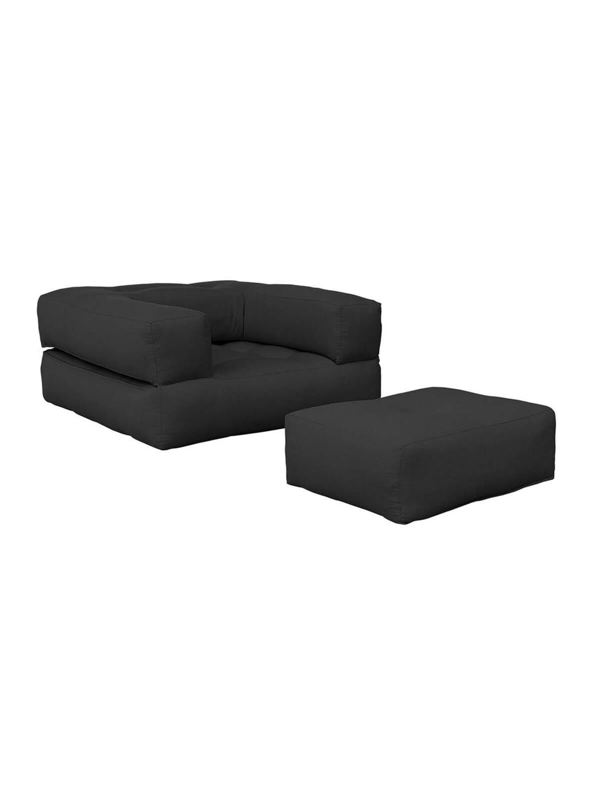 Cube-futontuoli dark grey – Karup