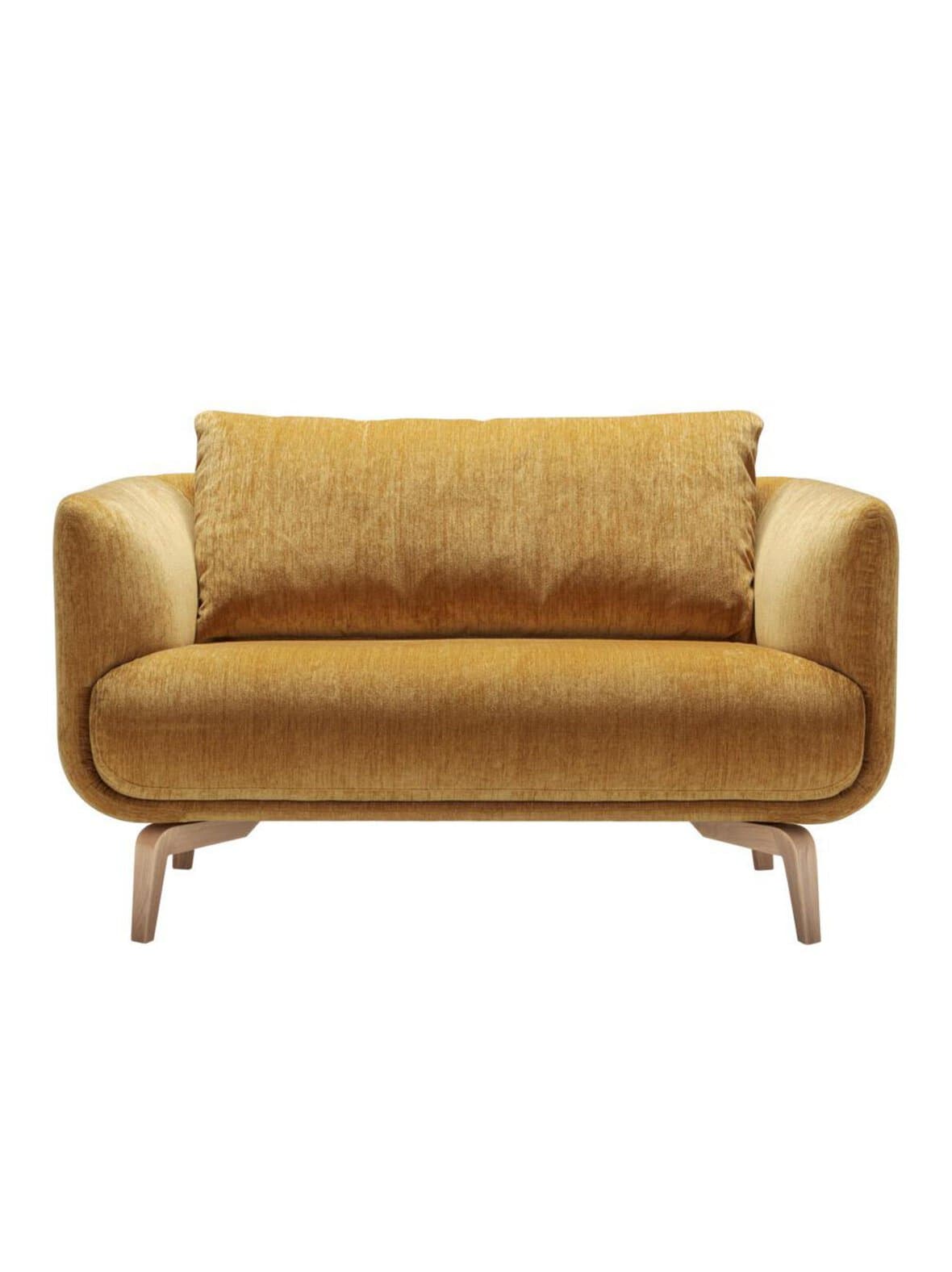 Moa-nojatuoli atropa-kangas keltainen l 131 cm – Sits