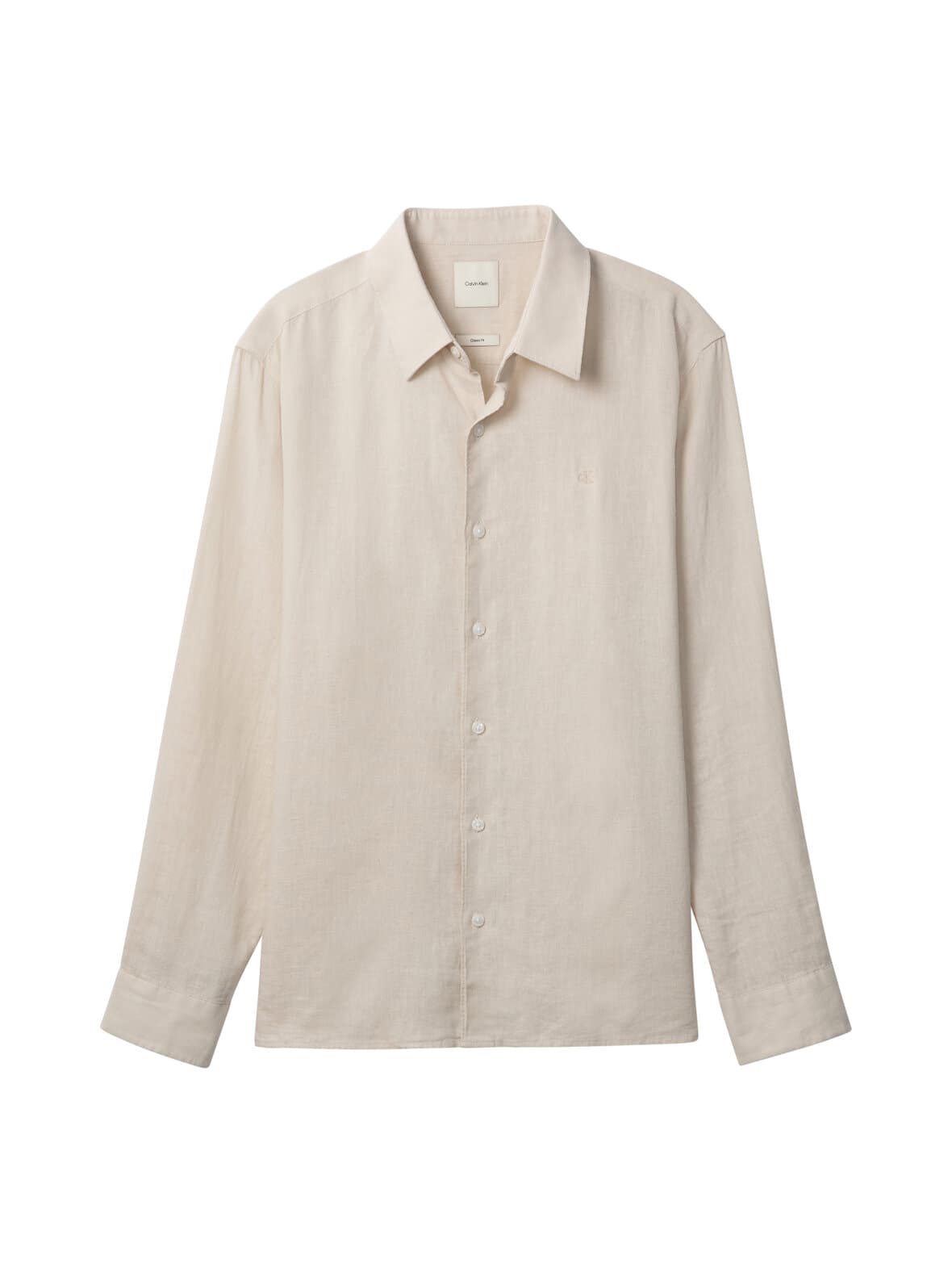 Solid linen -paita – Calvin Klein Menswear