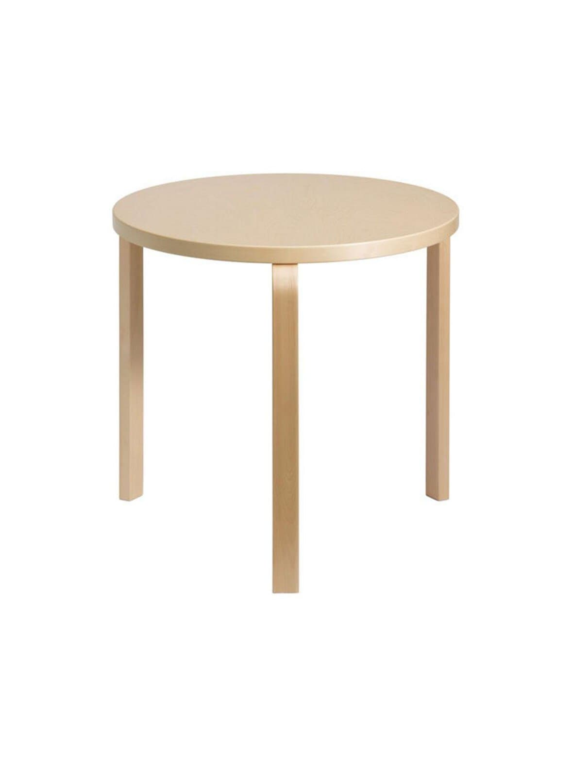 Pöytä 90b koivu ø 75 cm – Artek