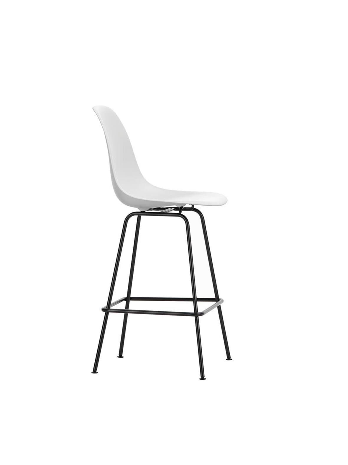 Eames re -baarituoli cotton white/musta medium – Vitra