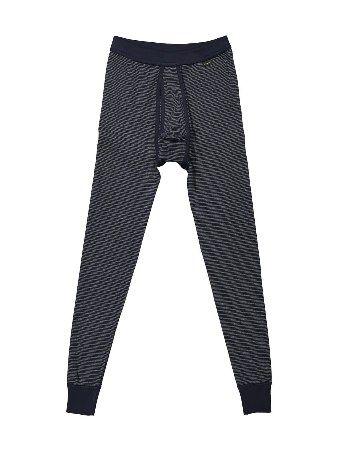 Feinripp melange -pitkät alushousut – Schiesser