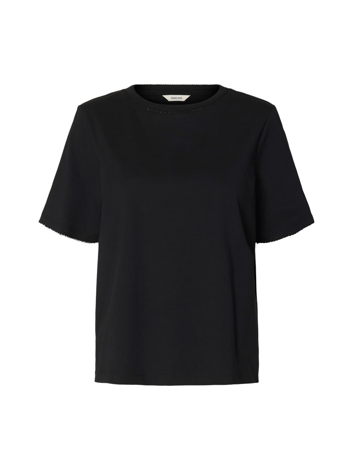 Slfassia detail t-paita – SELECTED