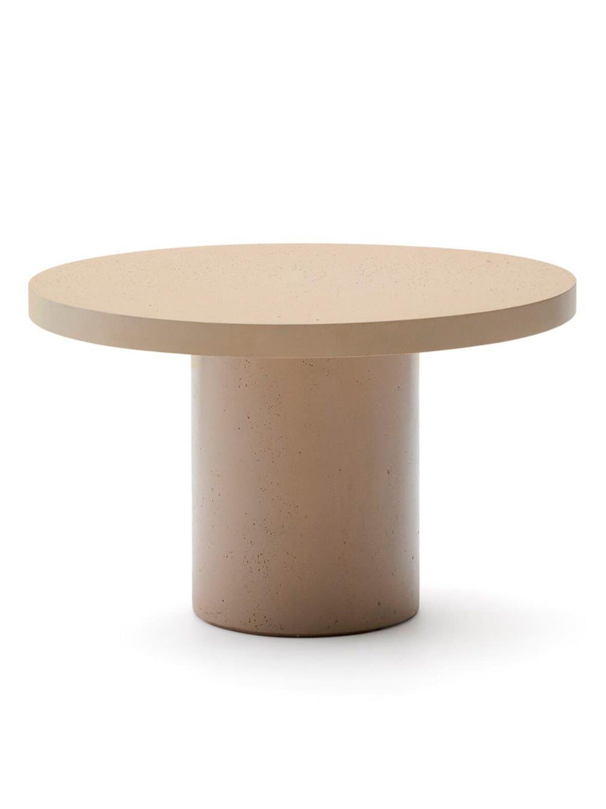 Aiguablava-ruokapöytä beige ⌀ 120 cm – Kave Home