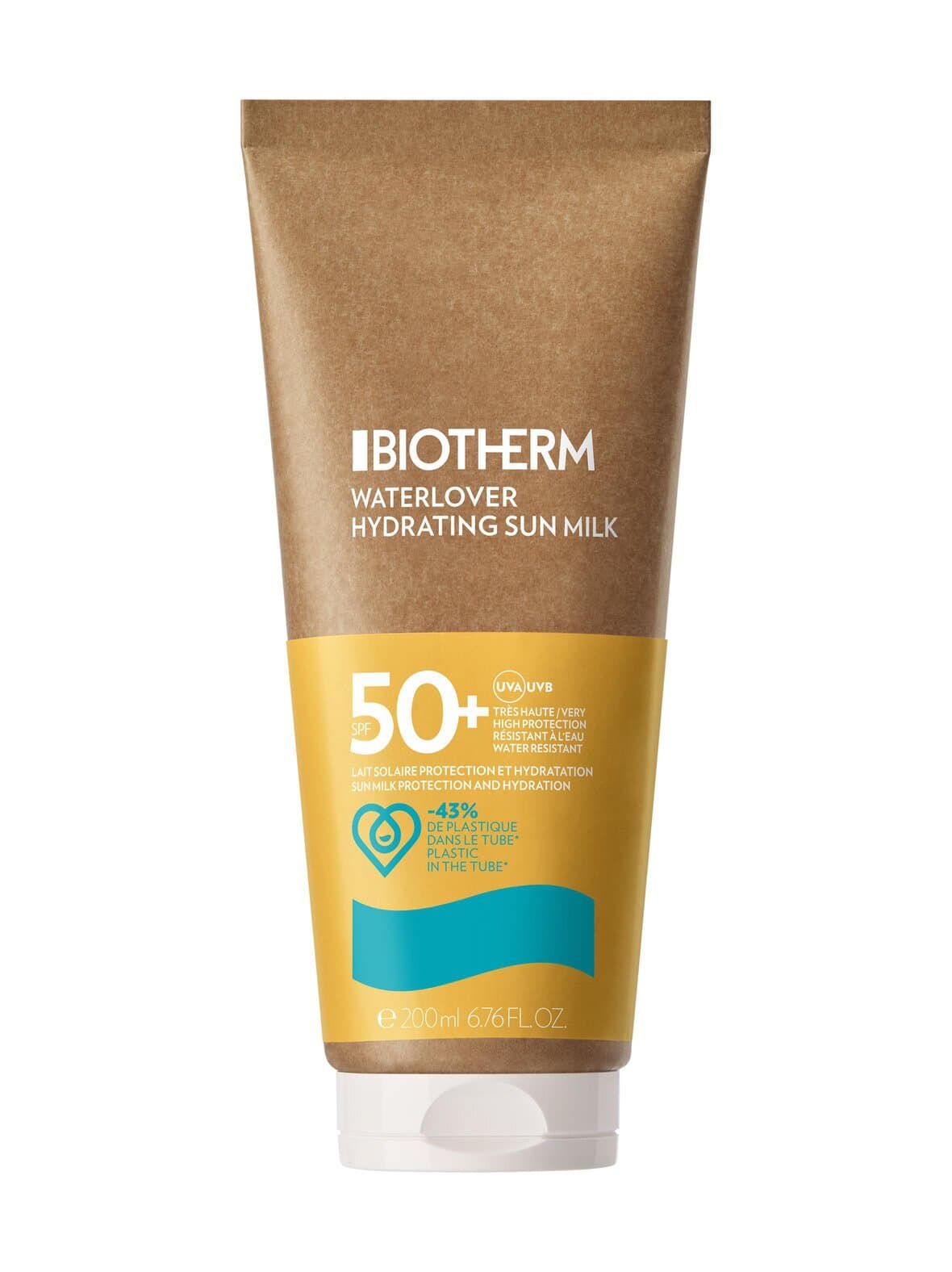 Waterlover hydrating sun milk spf 50 -aurinkosuojavoide 200 ml – Biotherm