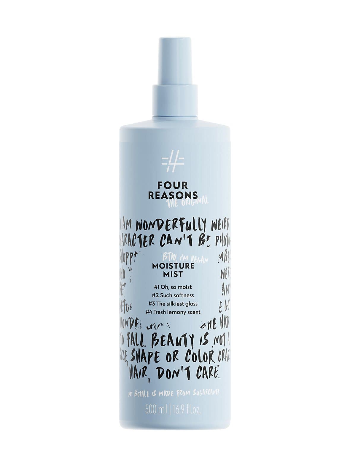 Moisture mist -hoitosuihke, 500 ml – Four Reasons