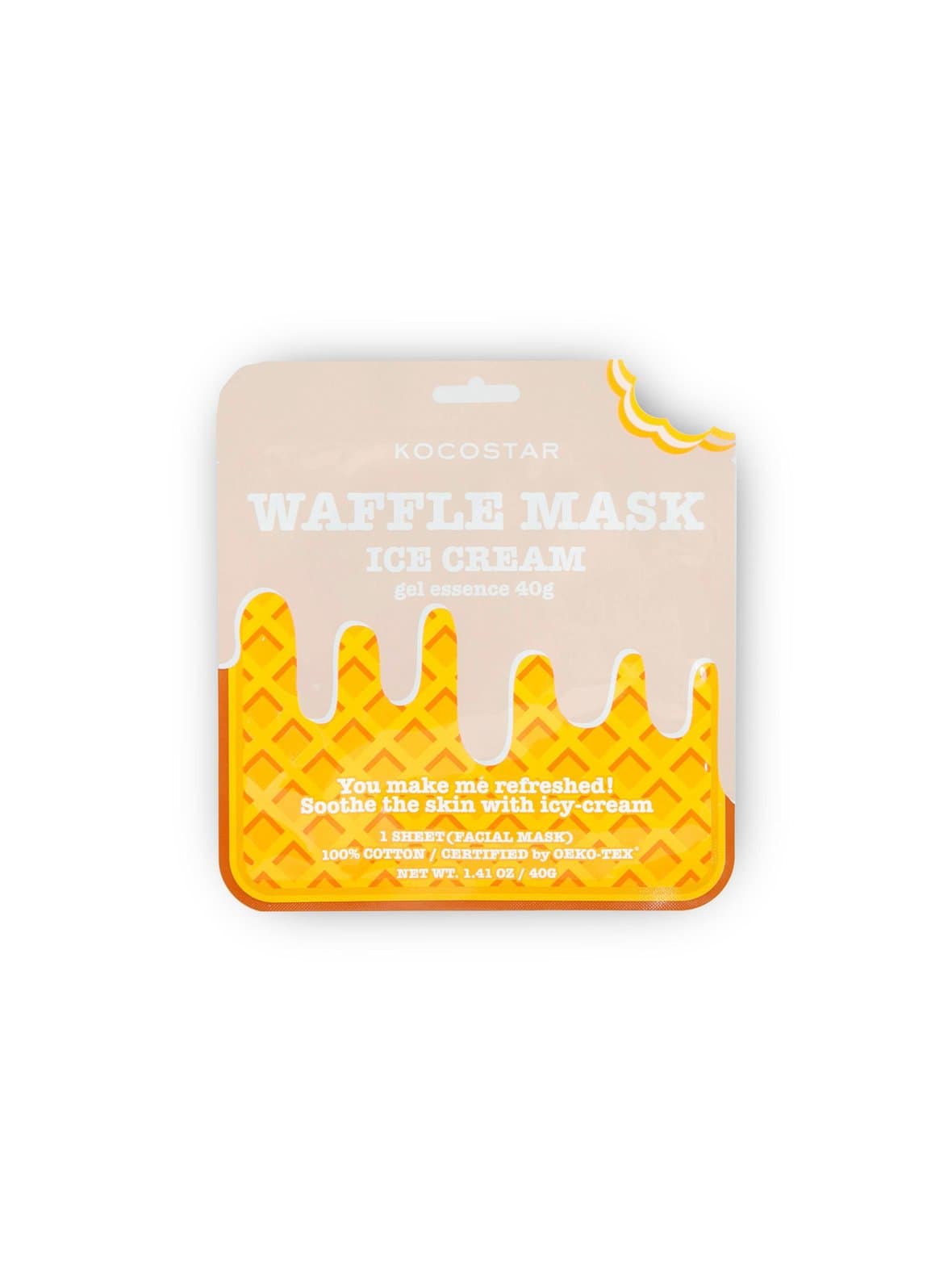 Waffle mask icecream -kangasnaamio – KOCOSTAR