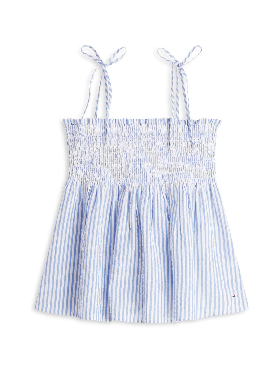 Swimshop seersucker smocked -toppi – Tommy Hilfiger