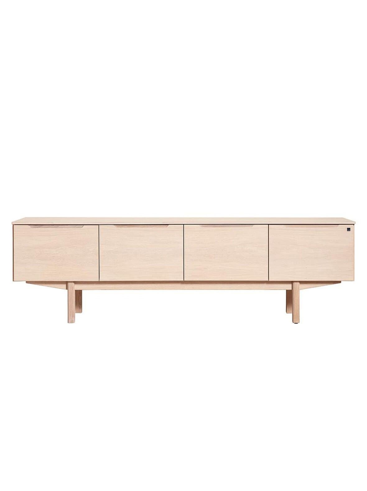 #305-taso valkoöljytty tammi 194 x 58 cm – Skovby Möbelfabrik
