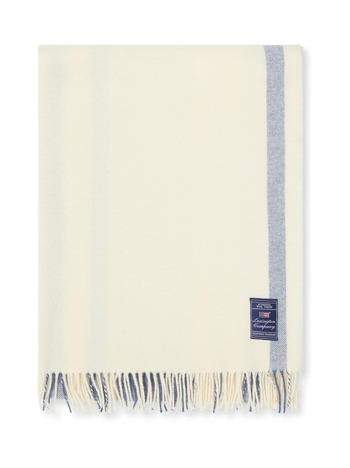 Striped wool -villahuopa 130 x 170 cm – Lexington