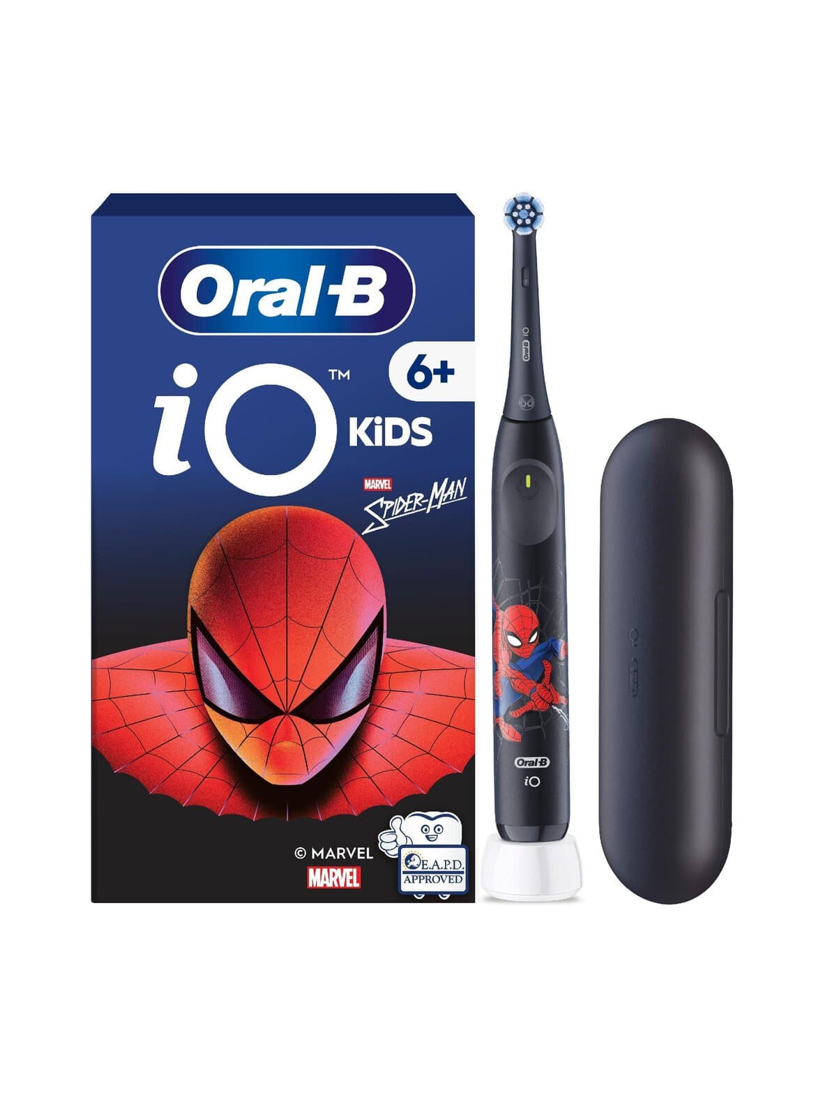 Io kids spiderman -sähköhammasharja + matkakotelo – Oral-b