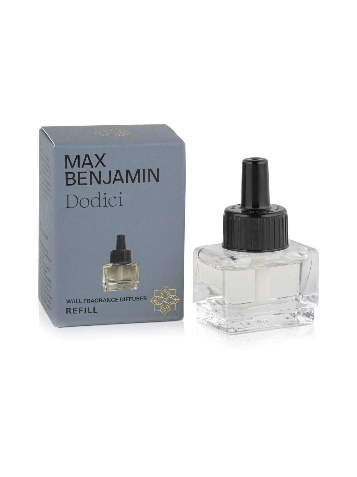 Dodici scented wall diffuser refill -seinätuoksun täyttöpakkaus 15 ml – Max Benjamin
