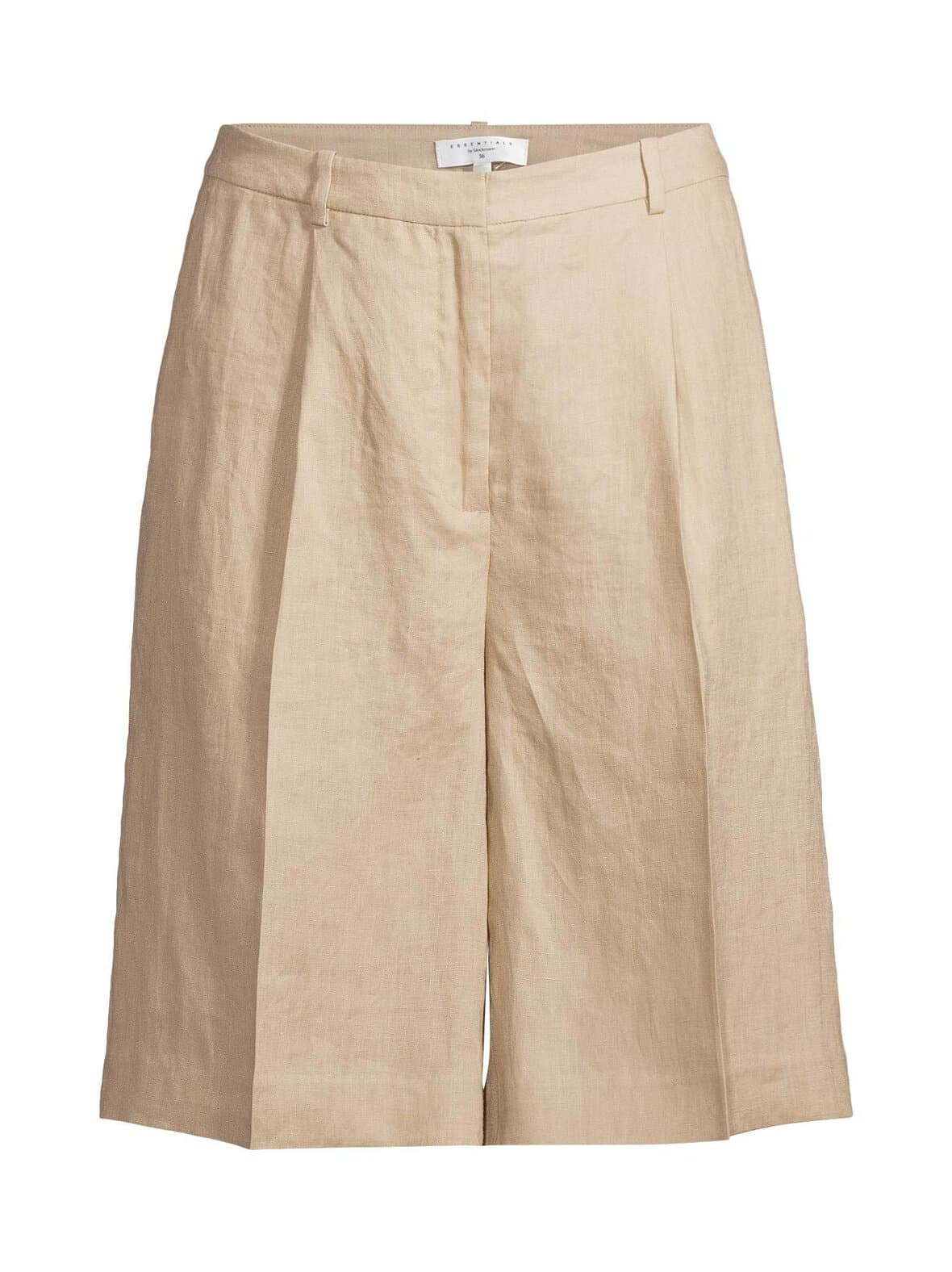 Anne bermuda -pellavashortsit – ESSENTIALS by Stockmann