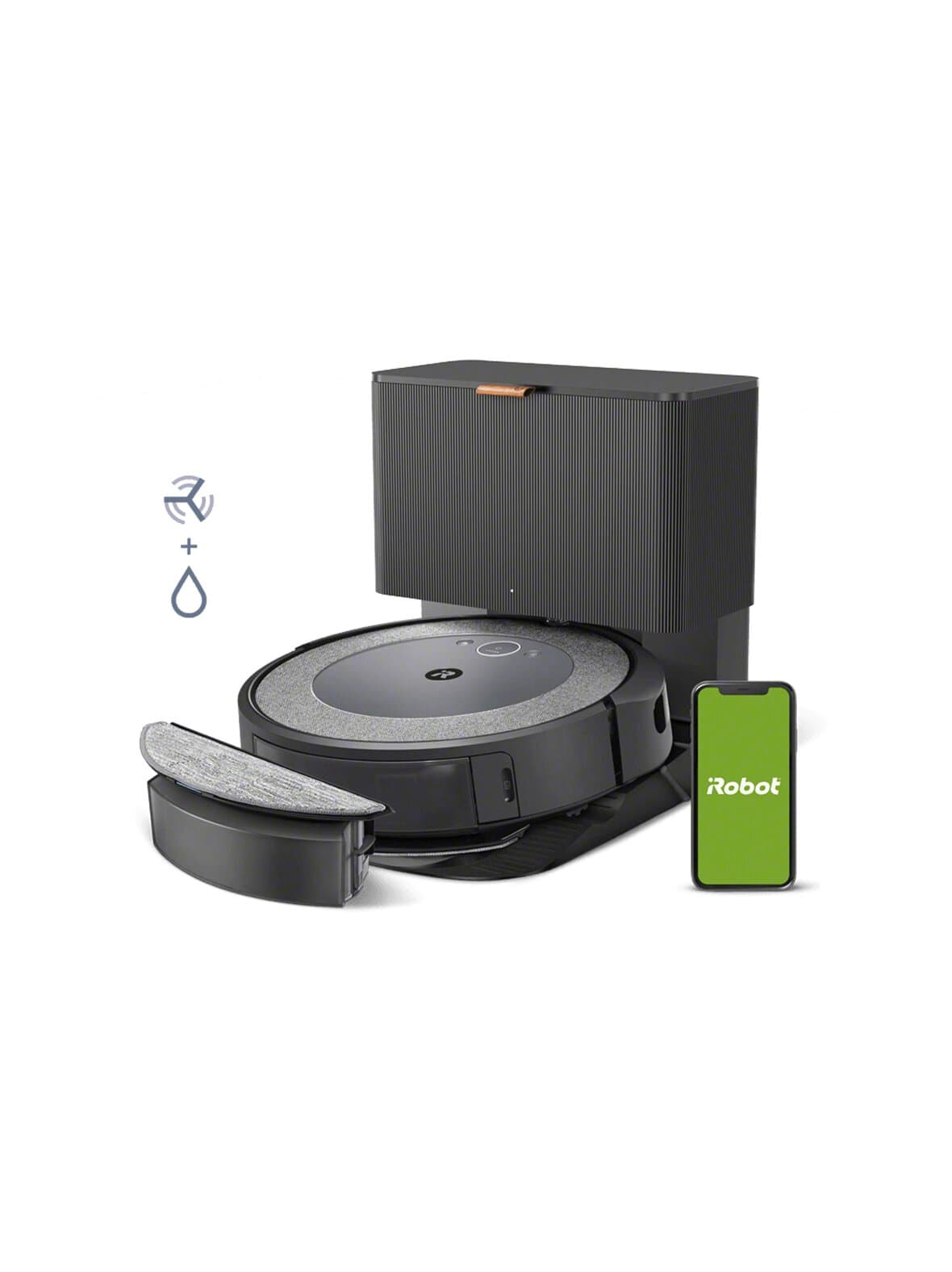 Roomba combo i5578+ robotic vacuum cleaner -robotti-imuri – IROBOT