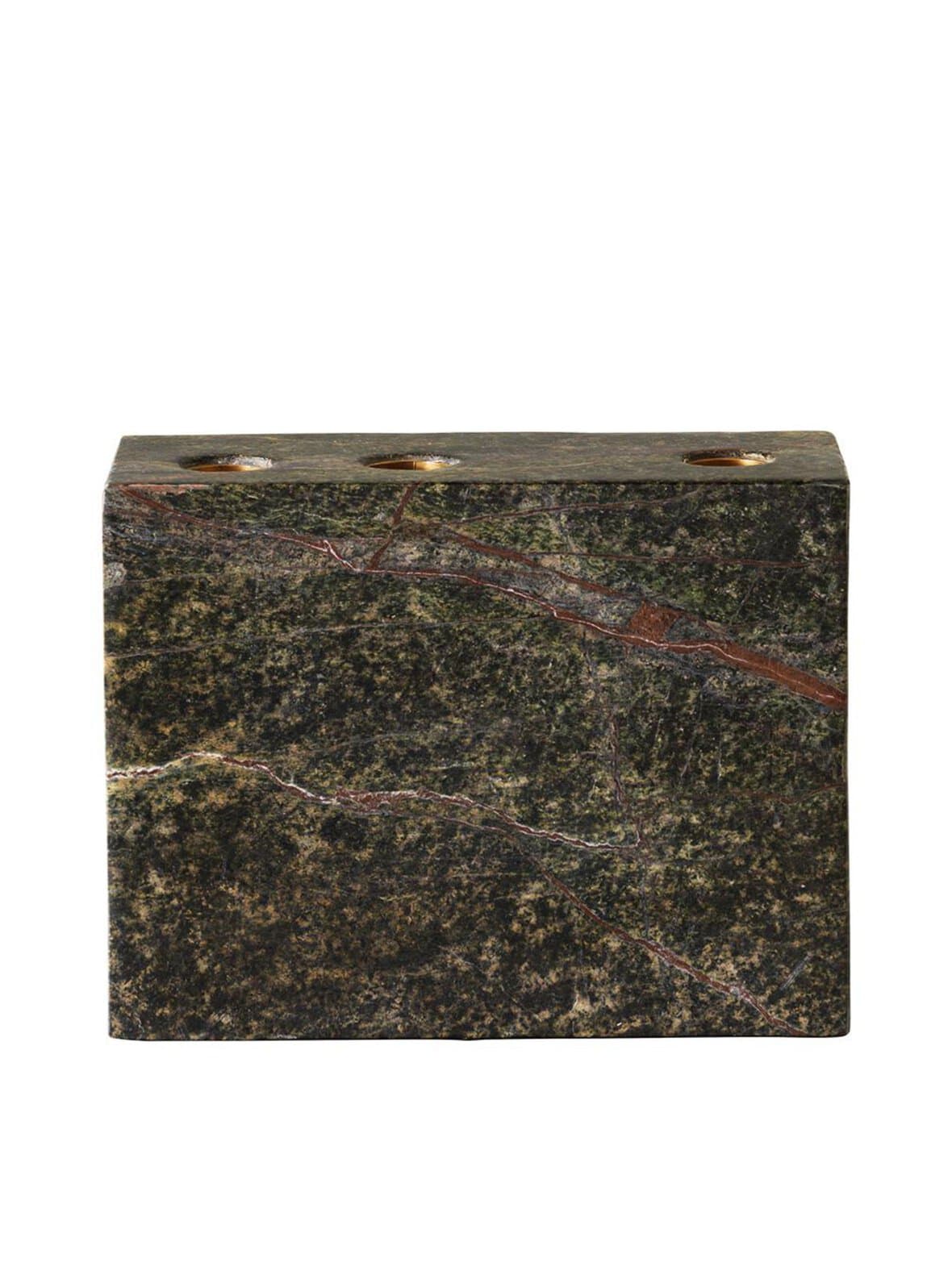 Fracture-kynttelikkö vihreä marmori – BoConcept