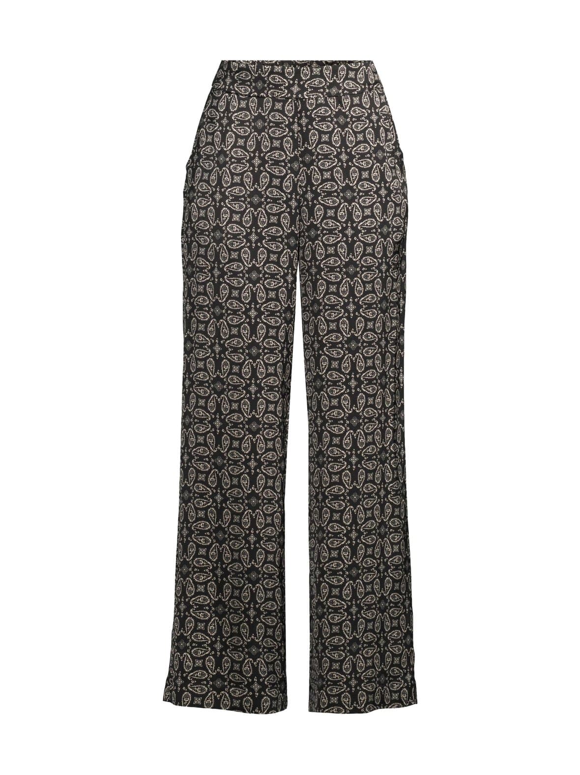 Maria wide leg -satiinihousut – NOOM